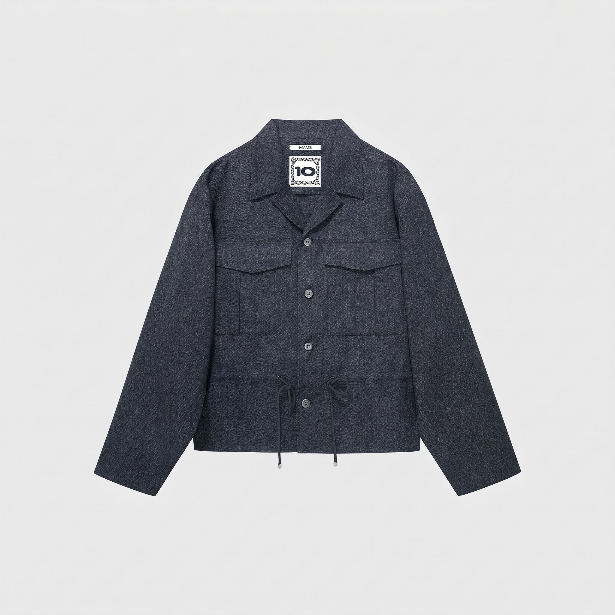 Drawstring Pocket Jacket - Image 7