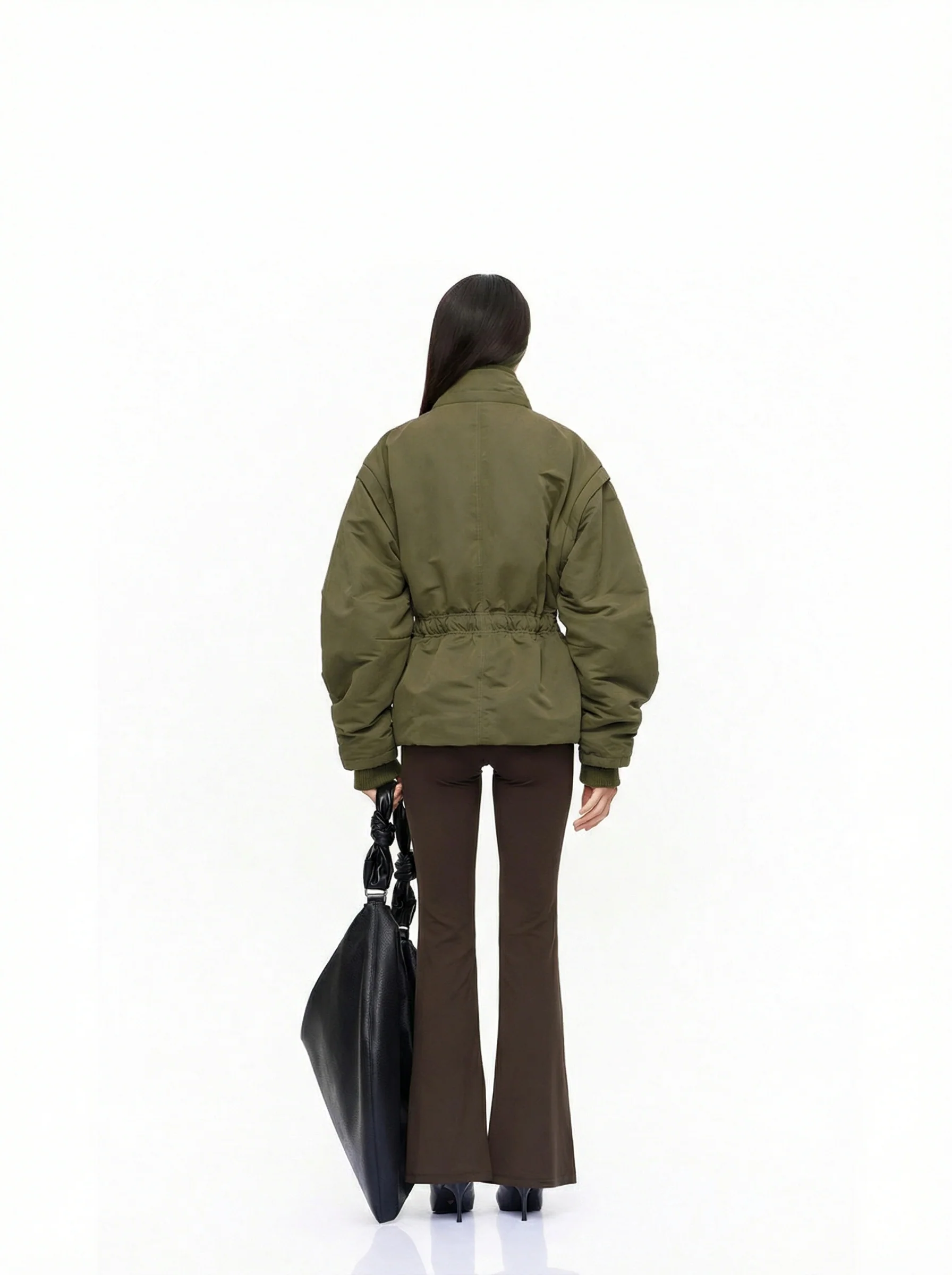 Drawstring Puffer Jacket - Image 5