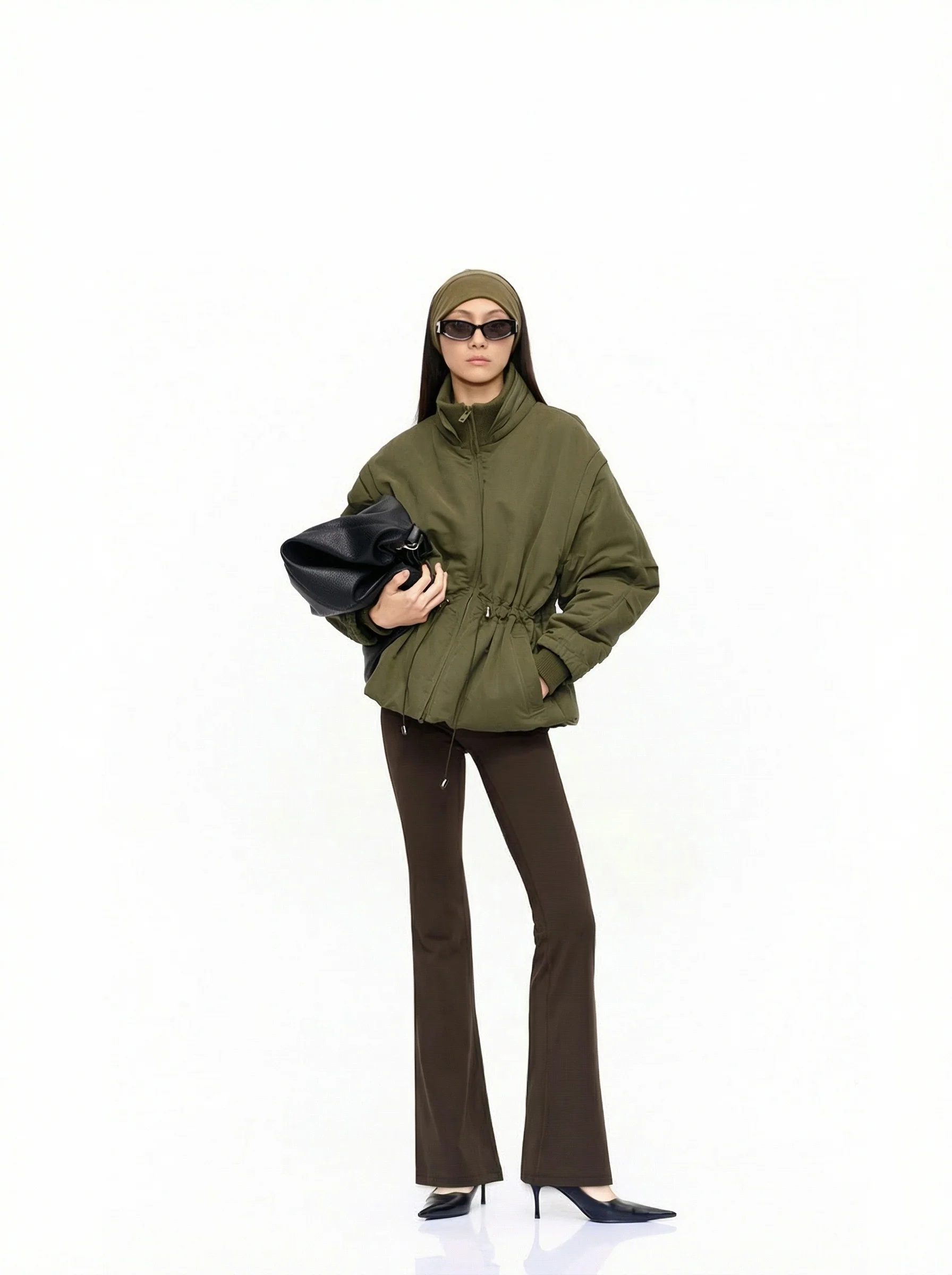 Drawstring Puffer Jacket - Image 6