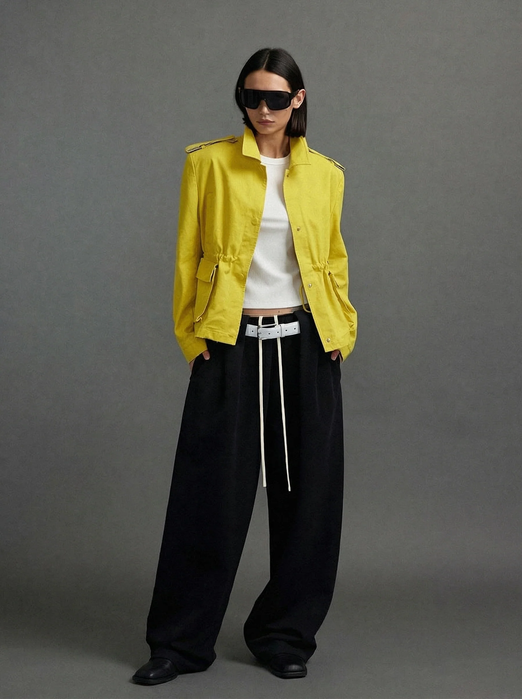 Drawstring Utility Jacket - Image 5