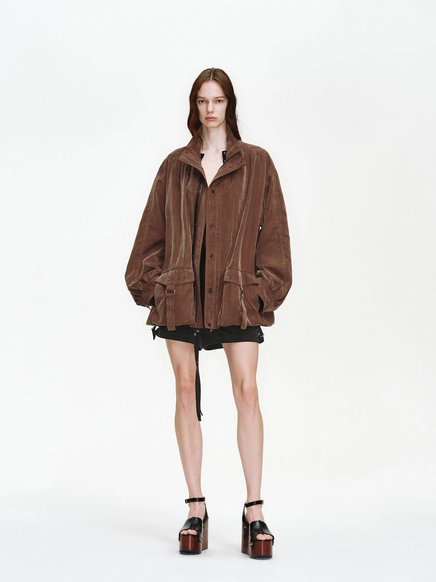 Drawstring Utility Jacket - Image 5