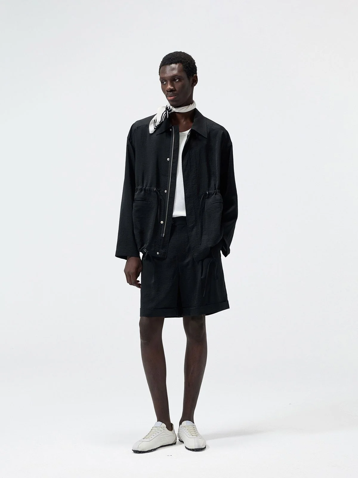 Drawstring Utility Jacket - Image 4