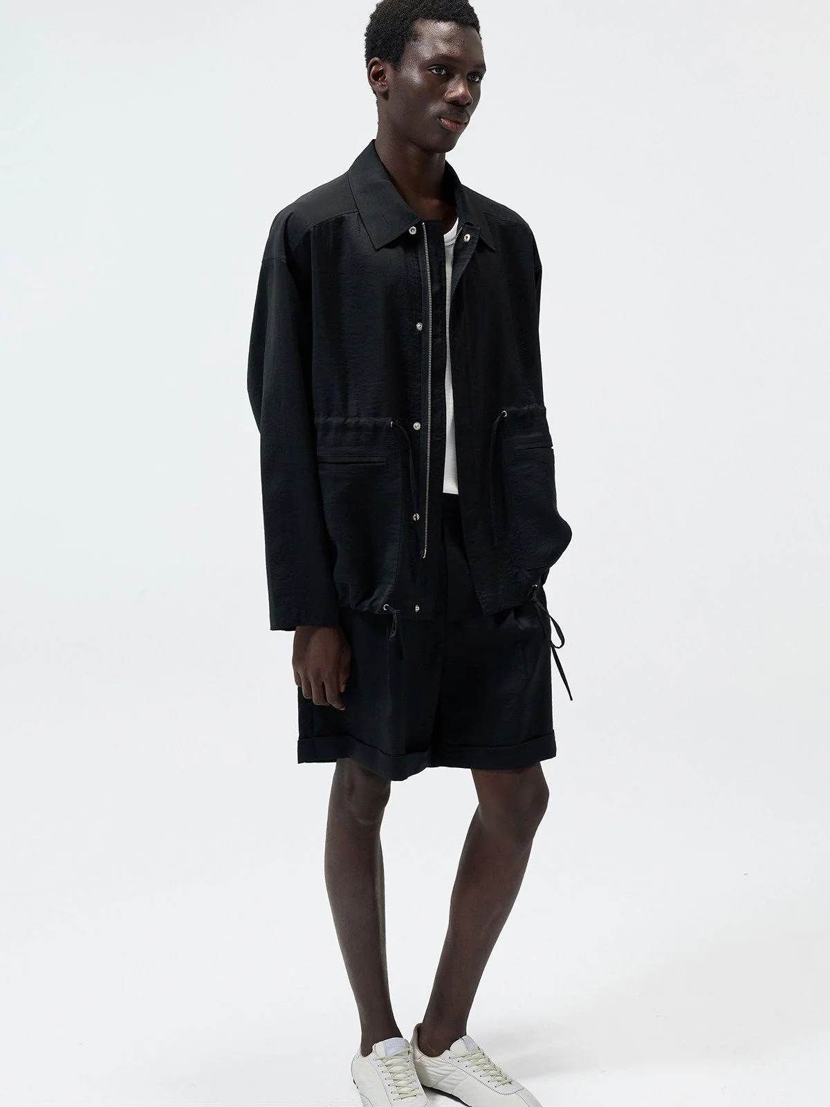 Drawstring Utility Jacket - Image 5