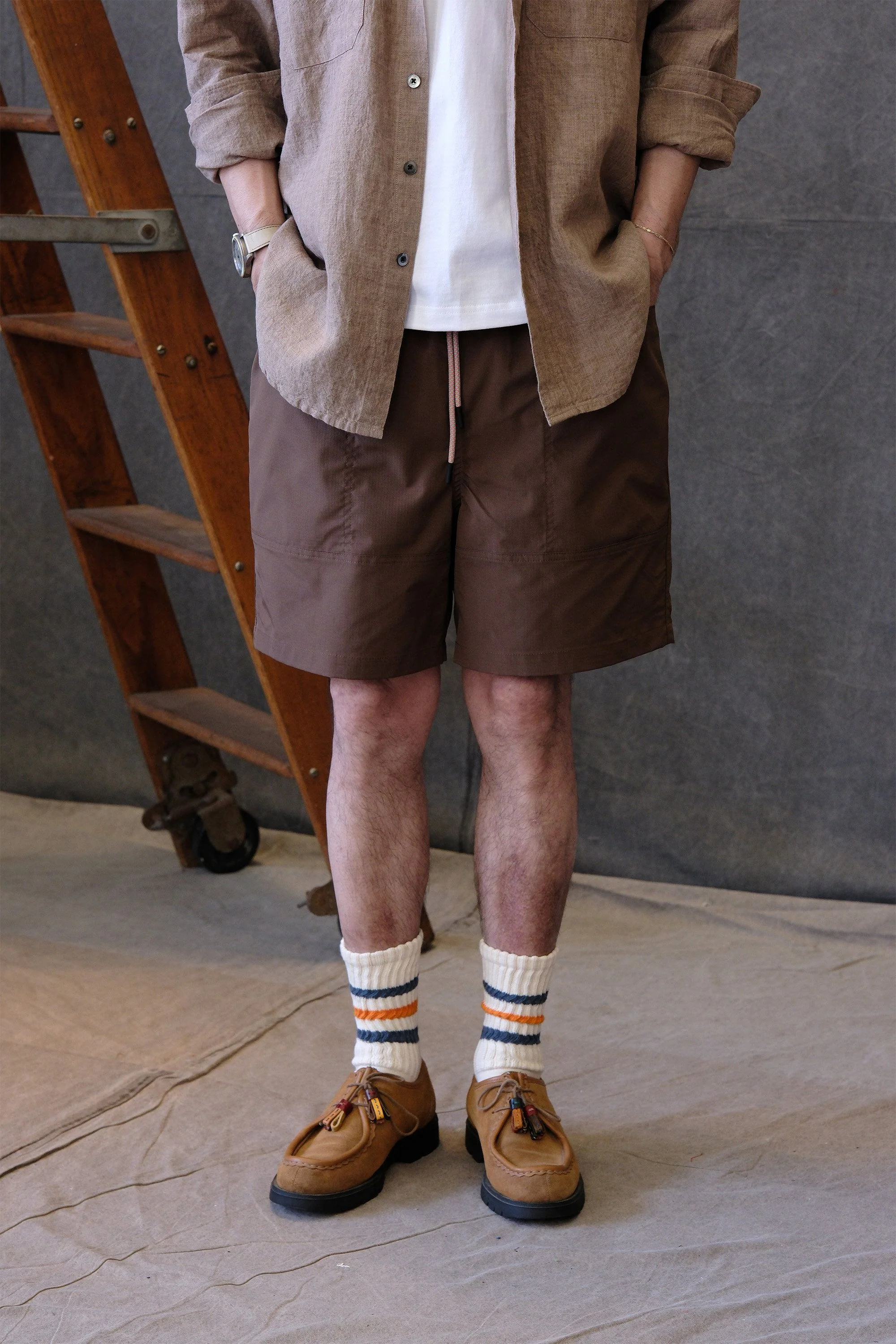 Drawstring Utility Shorts - Image 10