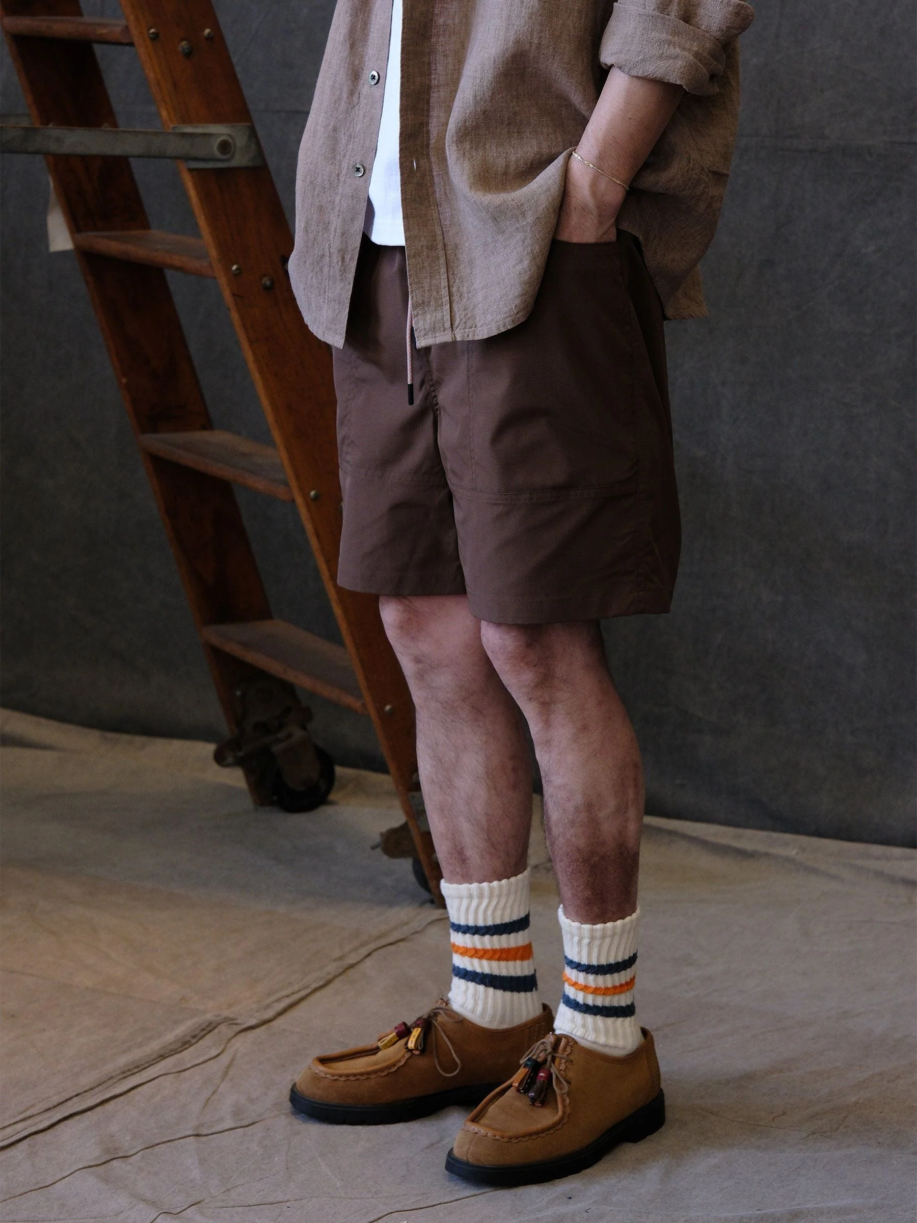 Drawstring Utility Shorts - Image 2