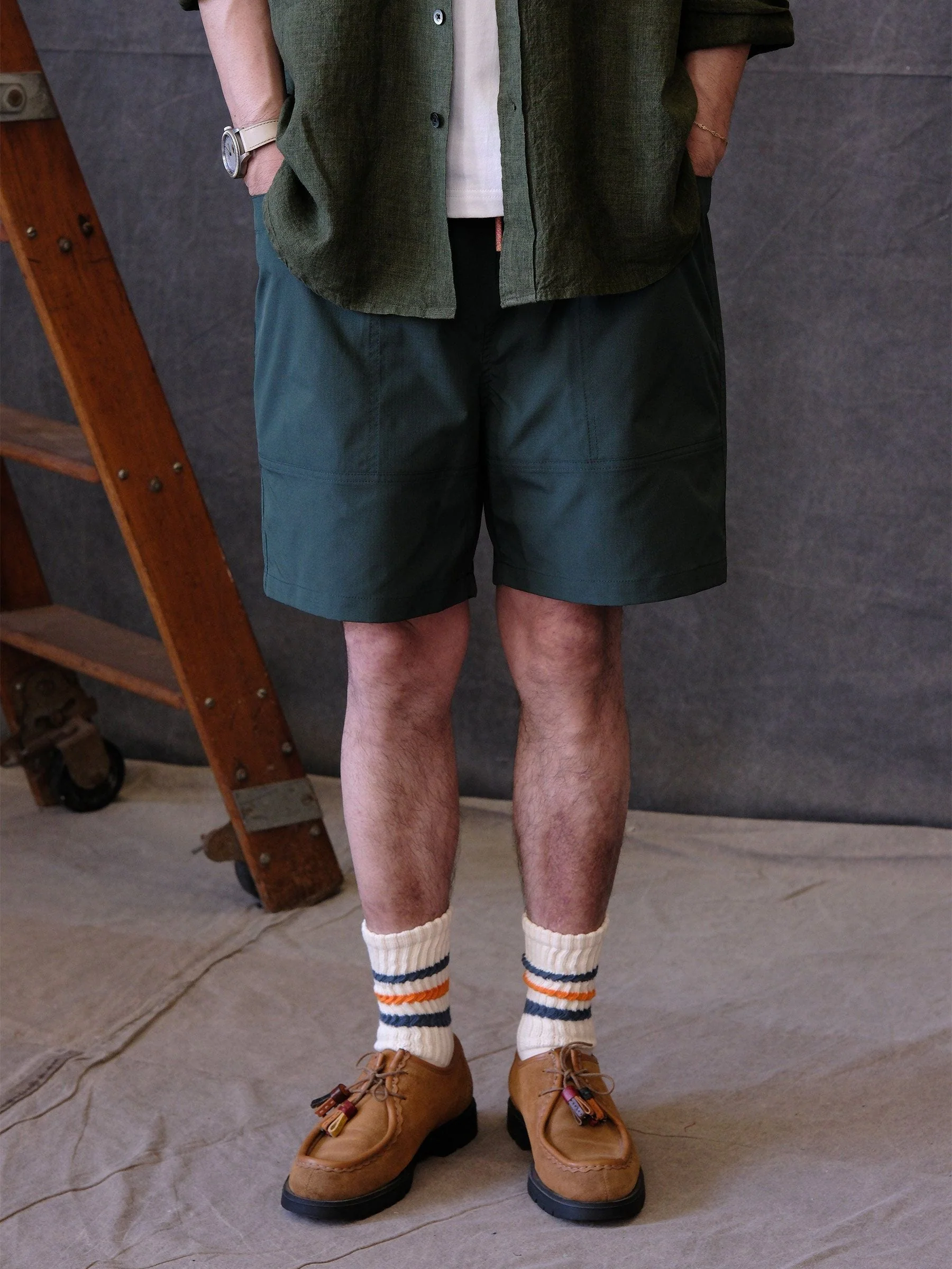 Drawstring Utility Shorts - Image 3
