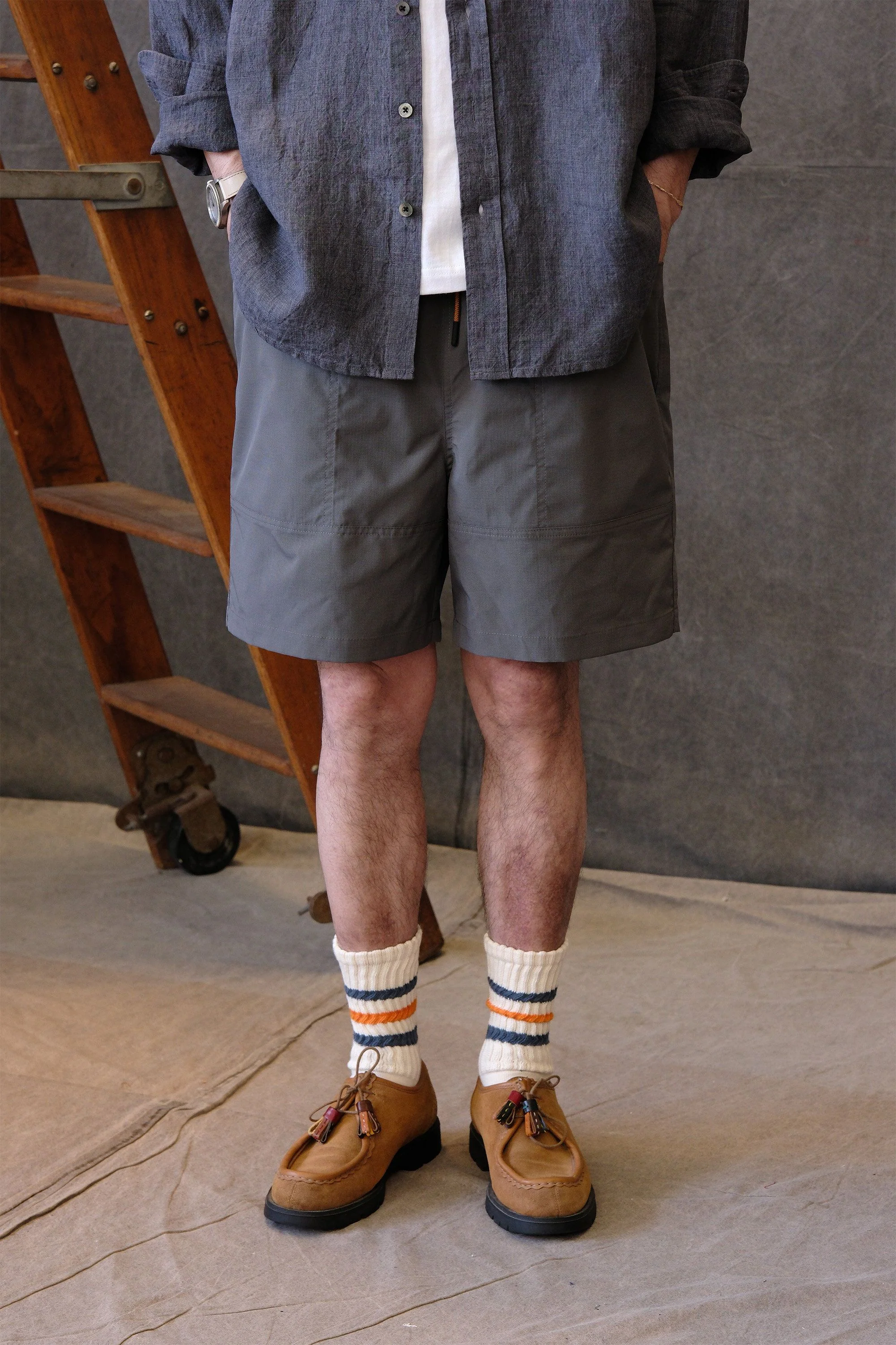 Drawstring Utility Shorts - Image 6