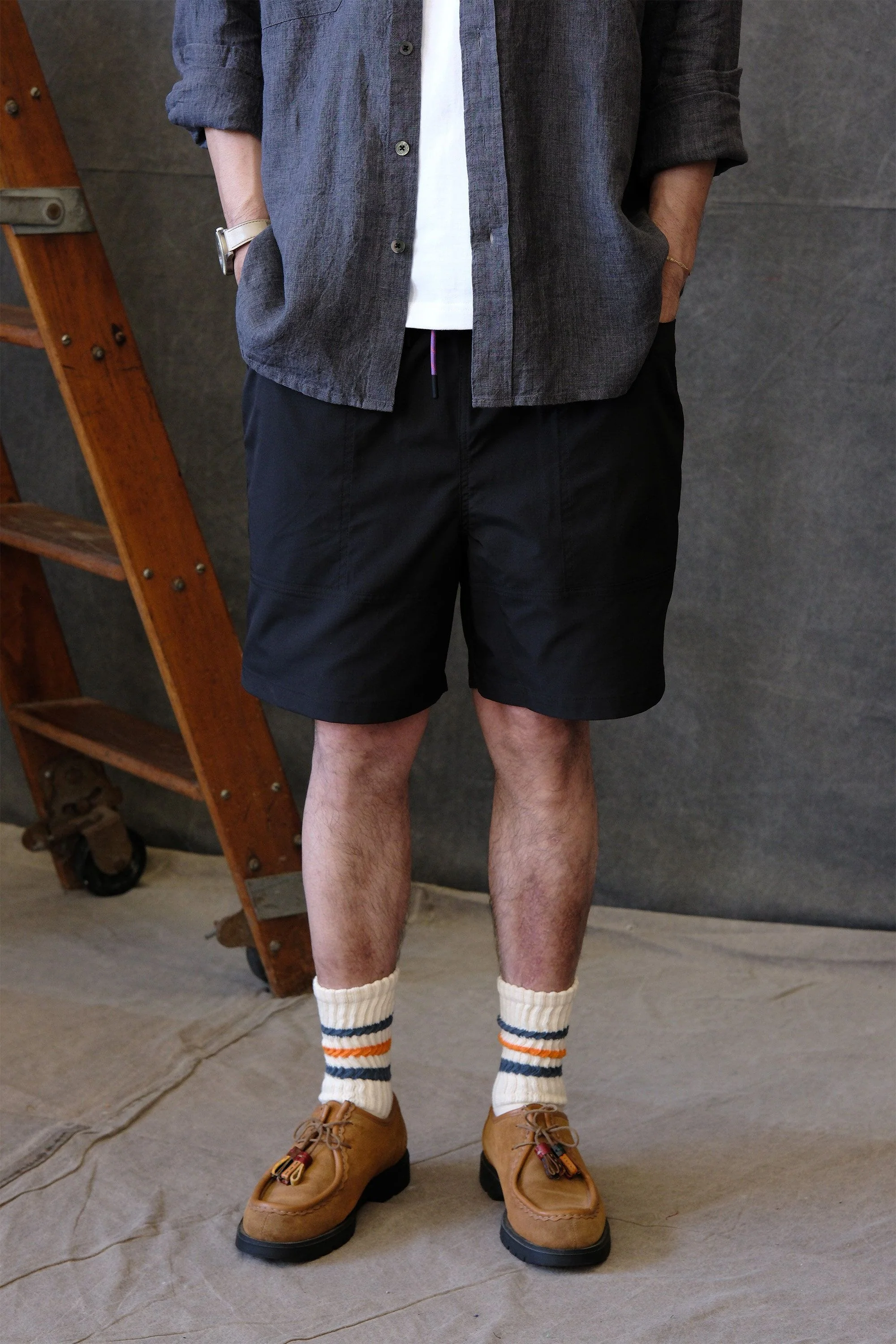 Drawstring Utility Shorts - Image 7