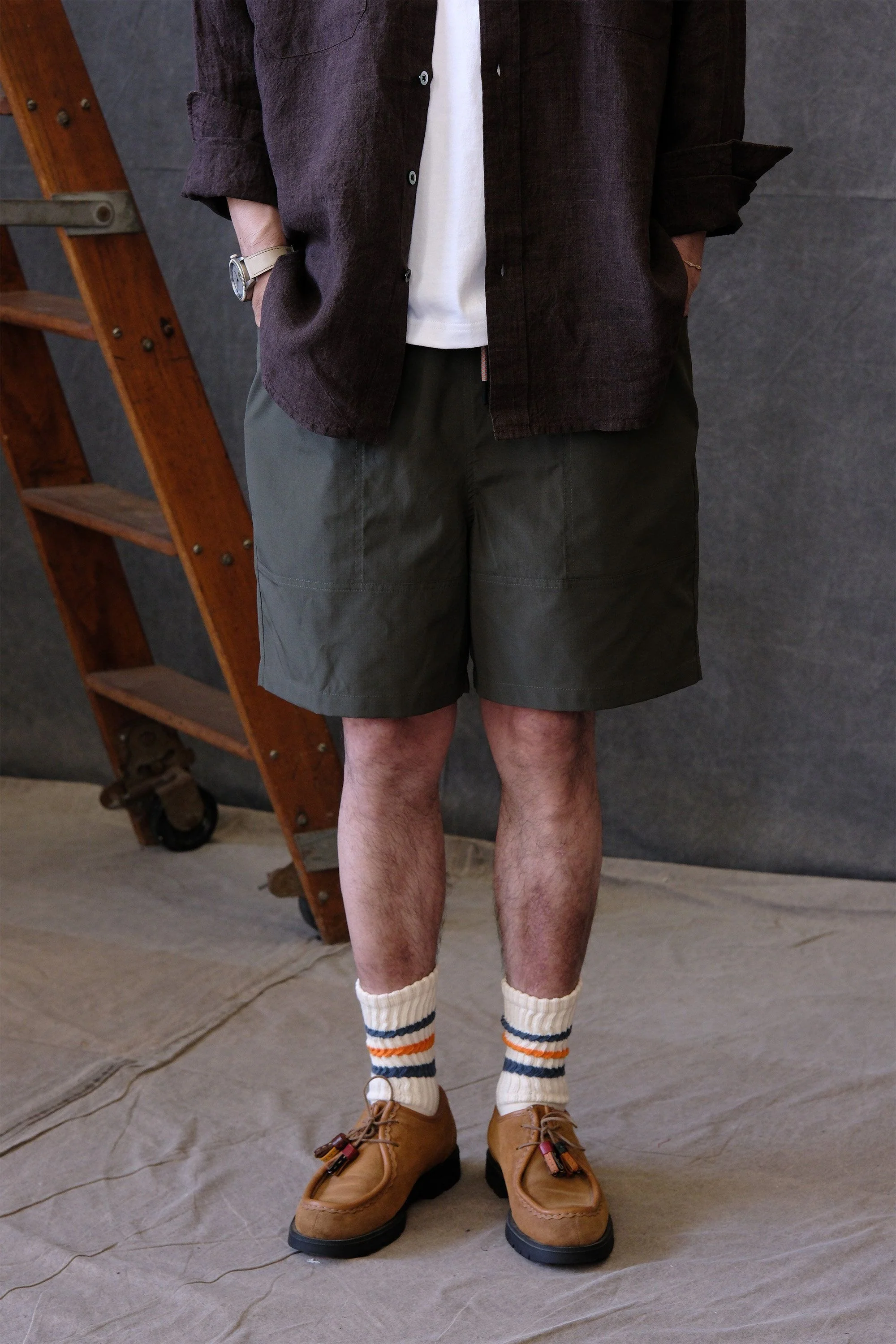 Drawstring Utility Shorts - Image 8