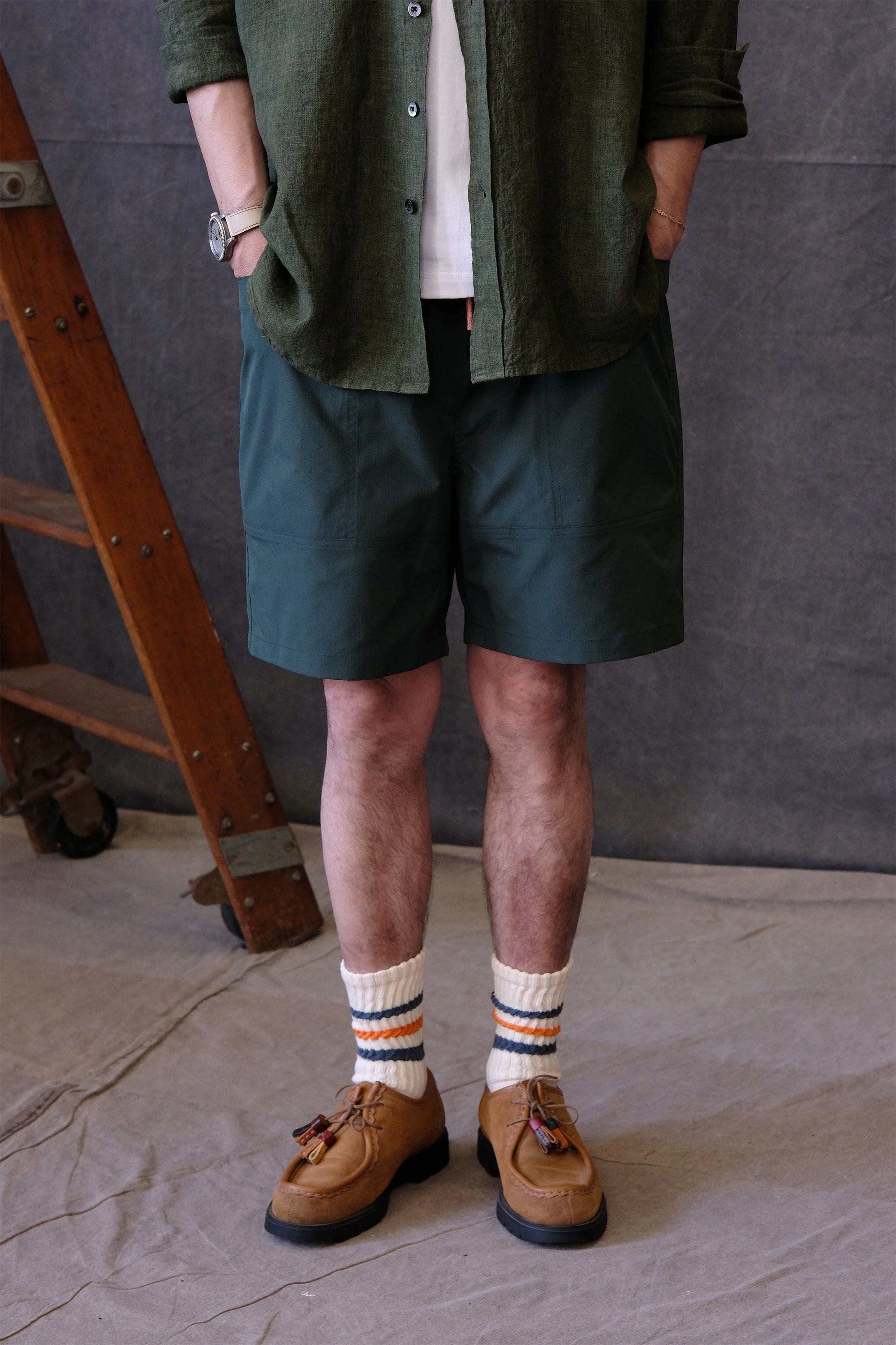 Drawstring Utility Shorts - Image 9