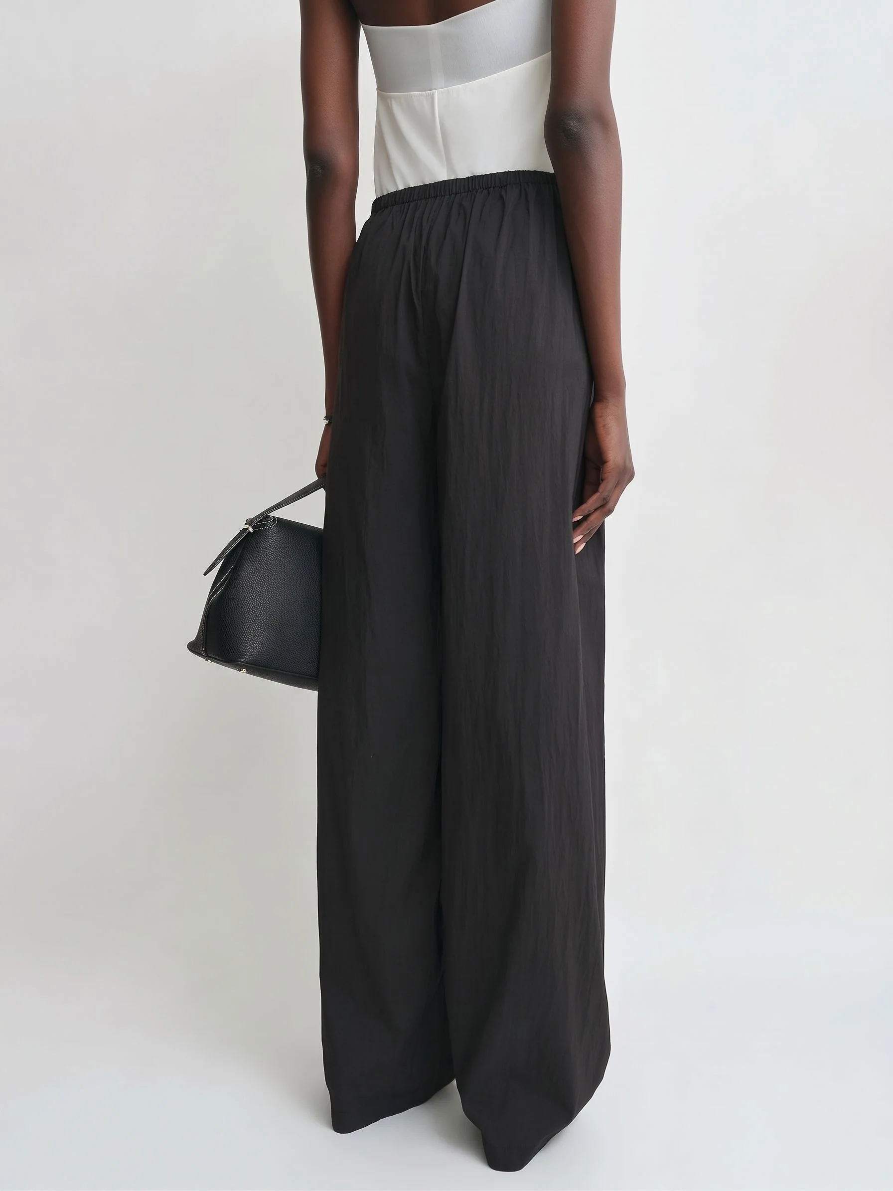 Drawstring Wide-Leg Pants - Image 5