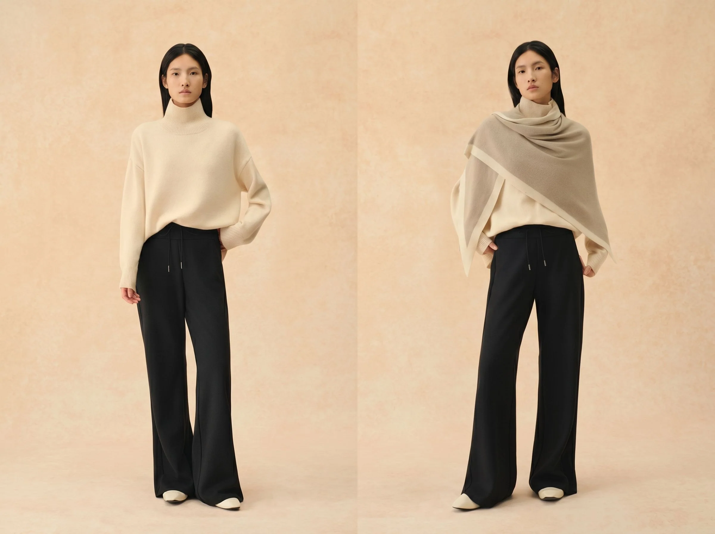 Drawstring Wide-Leg Pants - Image 5
