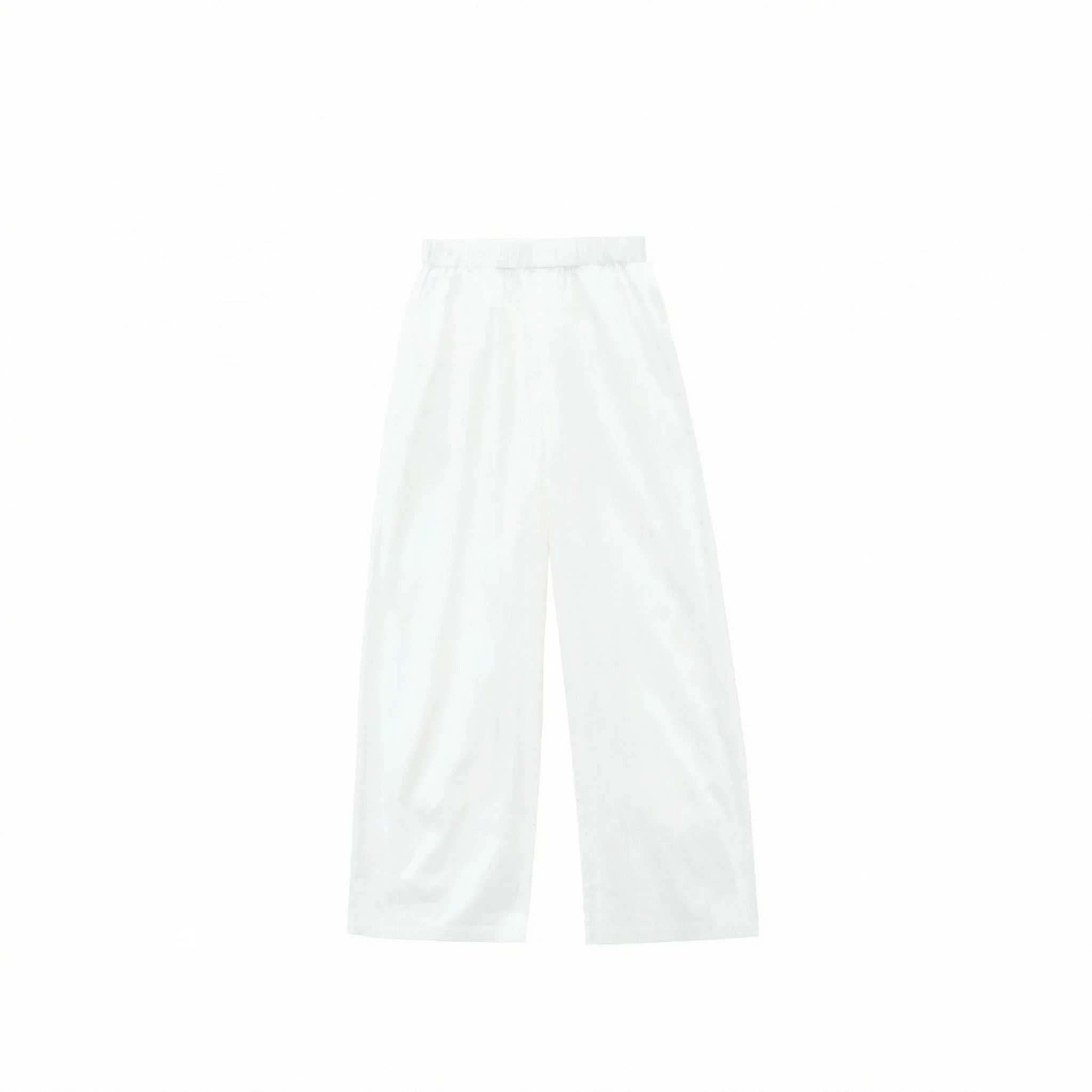 Drawstring Wide-Leg Pants - Image 5