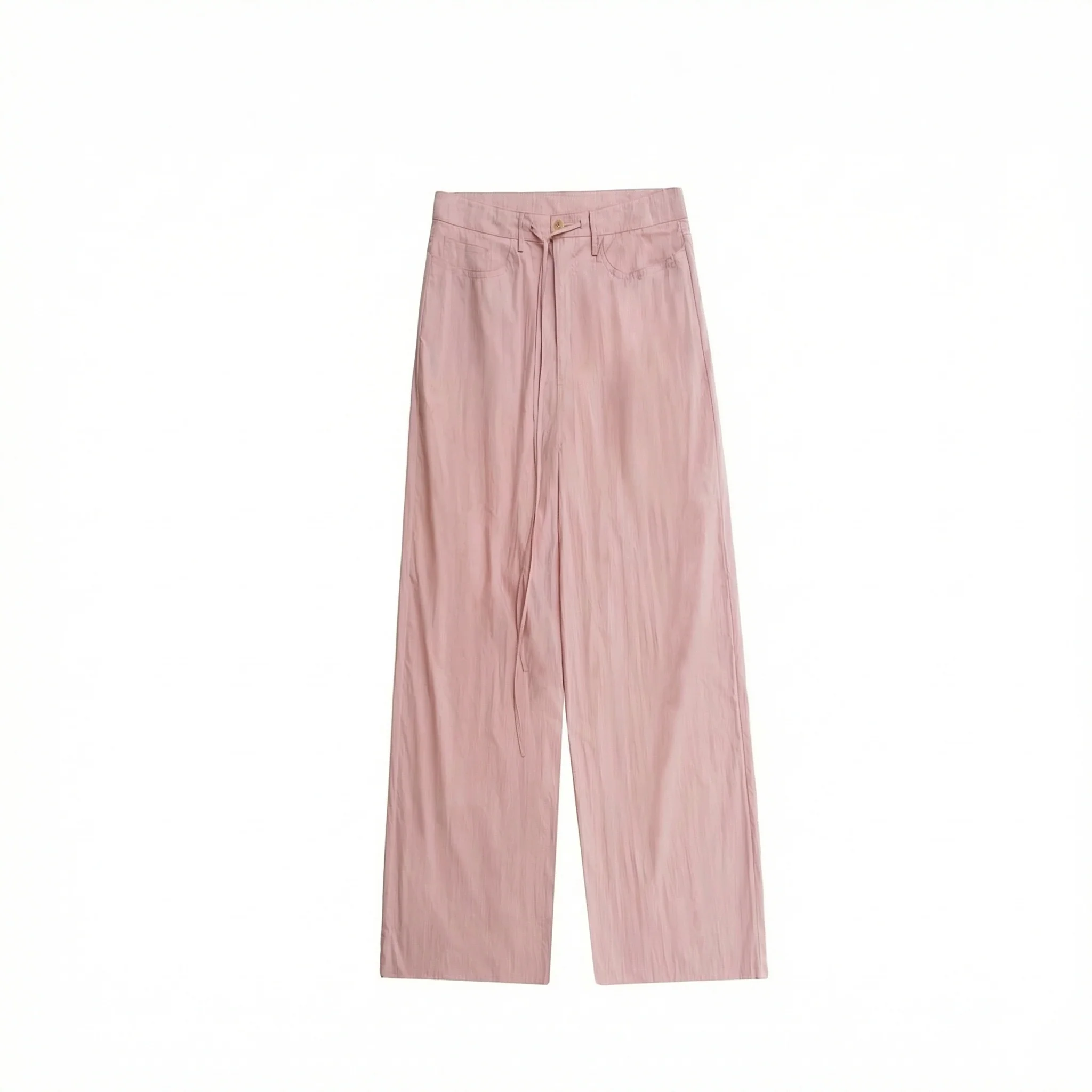 Drawstring Wide-Leg Pants - Image 6