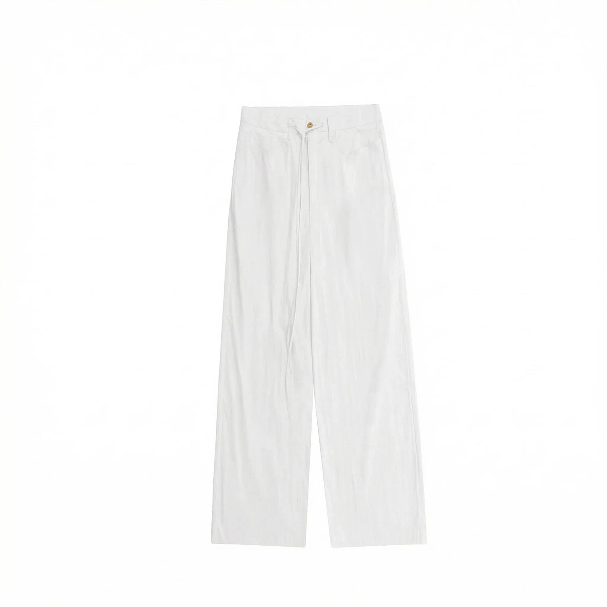 Drawstring Wide-Leg Pants - Image 7