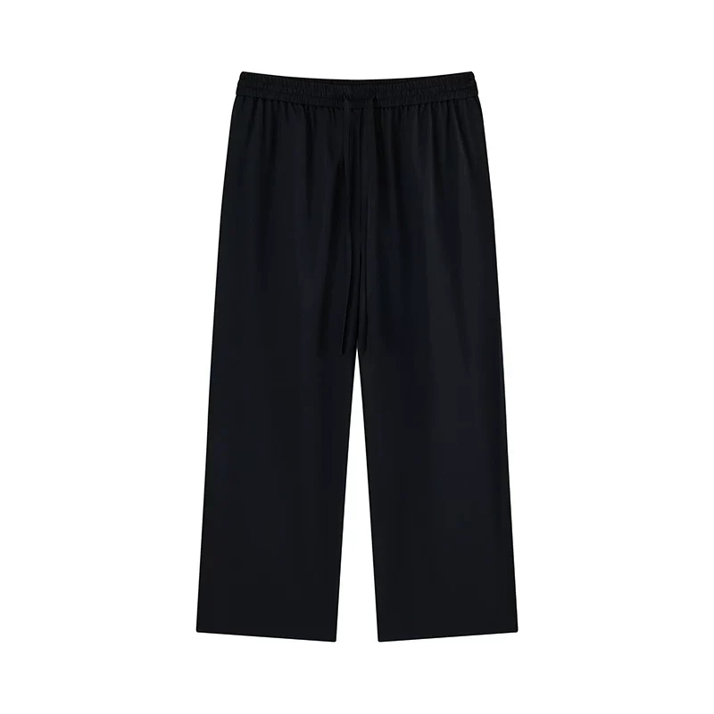 Drawstring Wide-Leg Trousers - Image 6
