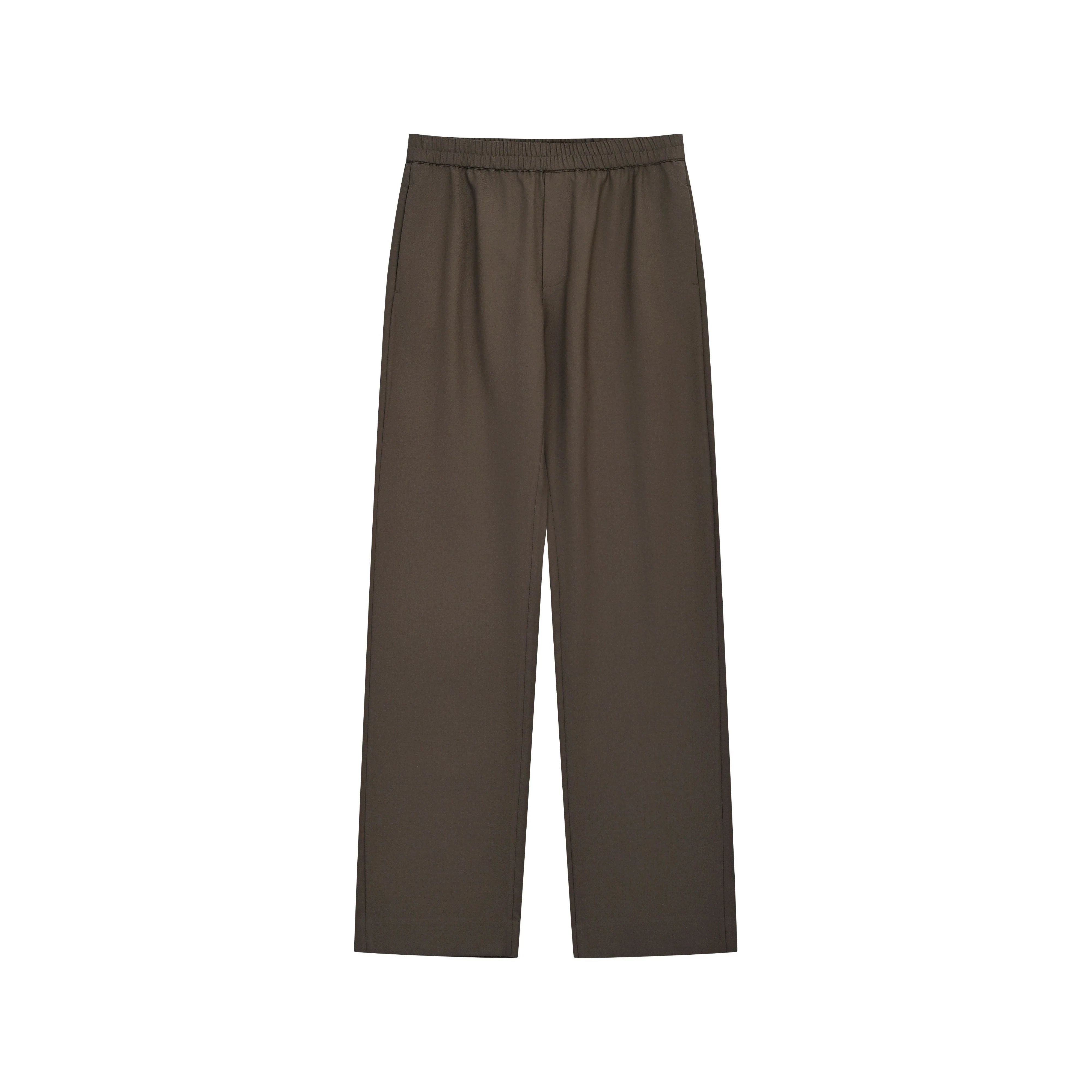 Drawstring Wool Trousers - Image 6