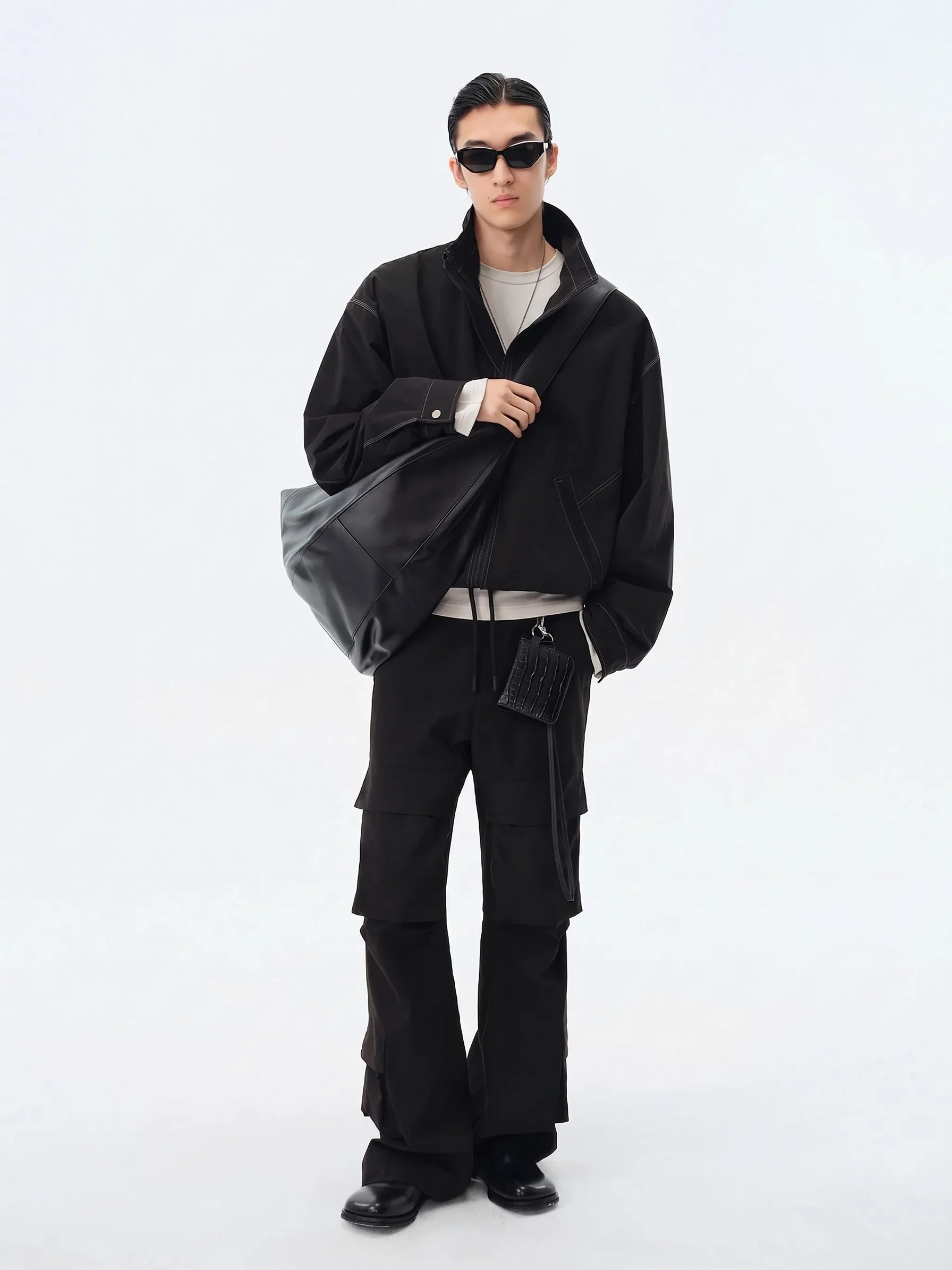 Drawstring Zip Jacket - Image 3