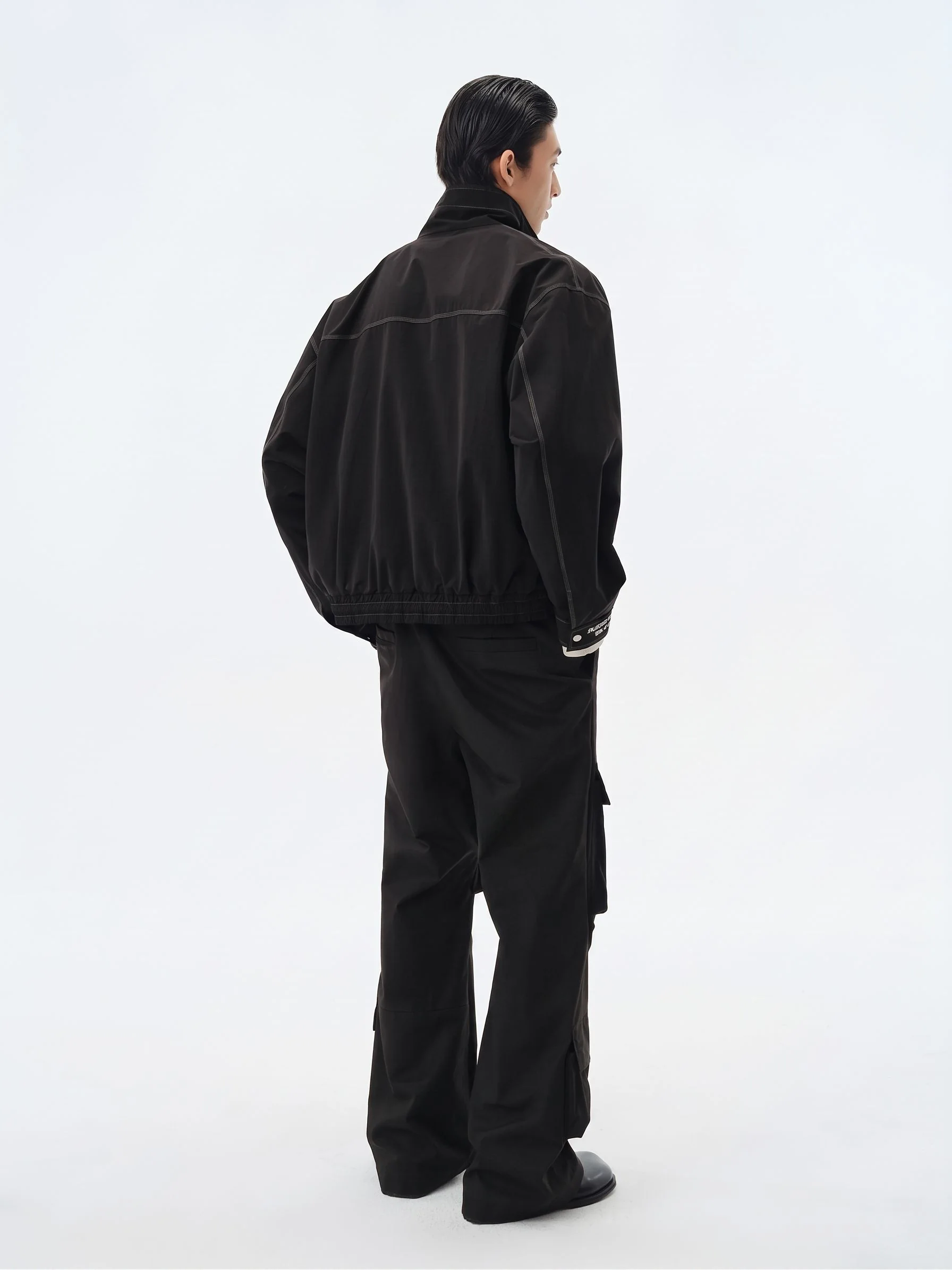 Drawstring Zip Jacket - Image 4