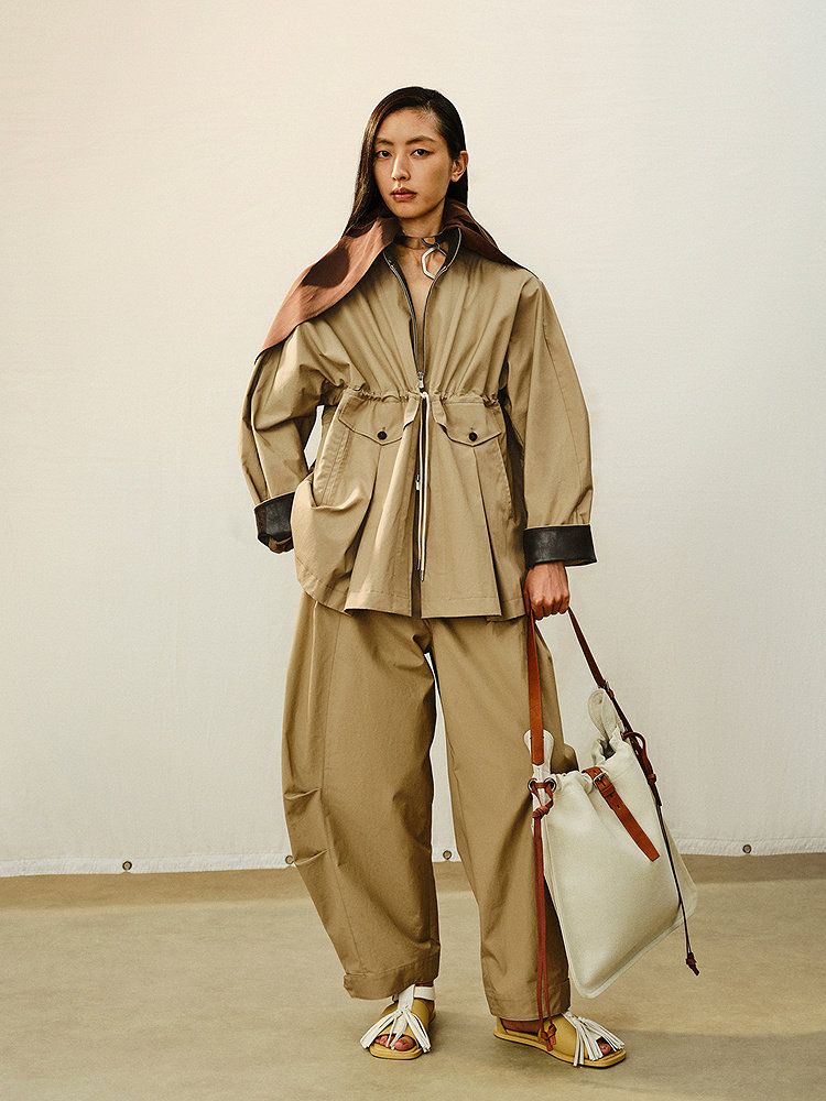 Drawstring Zip Jacket - Image 2