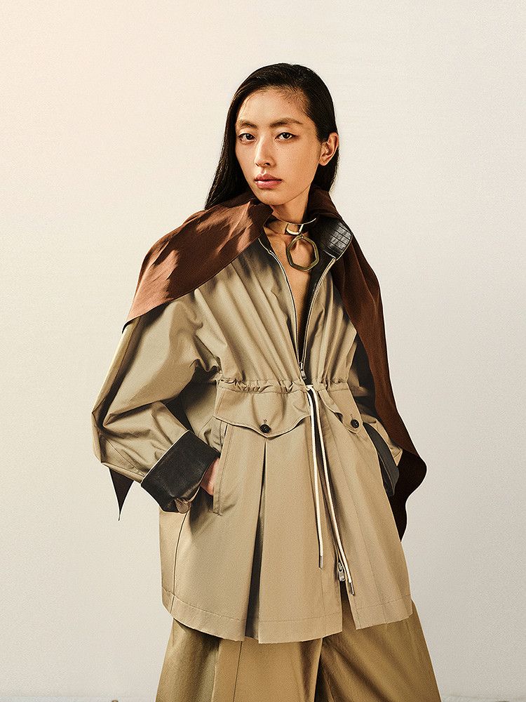 Drawstring Zip Jacket - Image 3