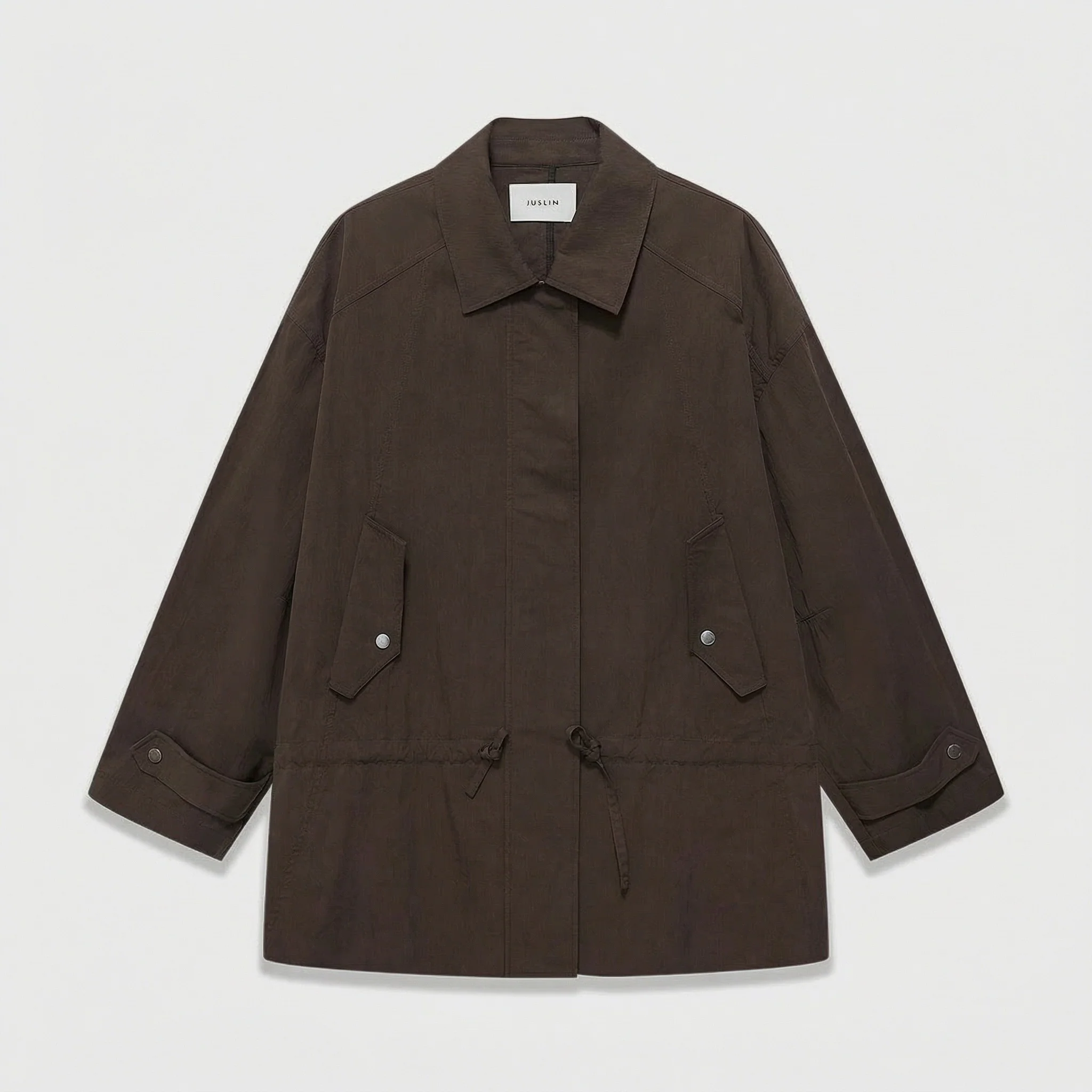 Drawstring Zip Jacket - Image 7