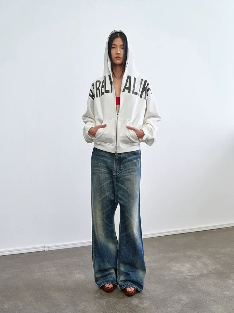 Drop Crotch Flare Jeans - Image 3