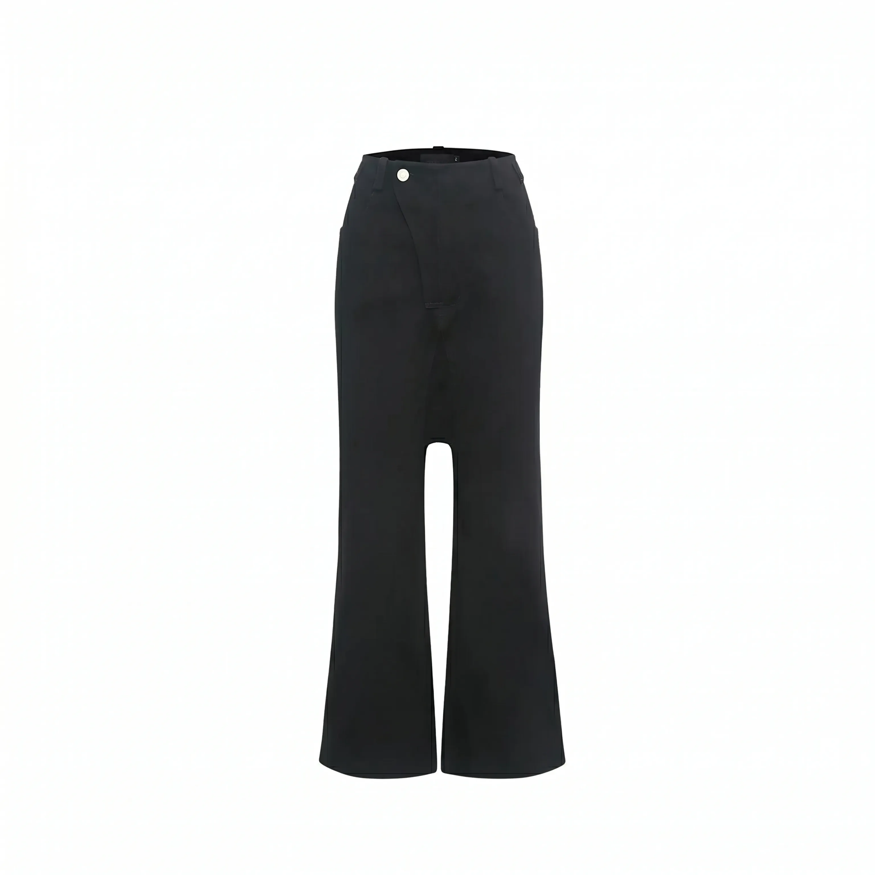Drop Crotch Flare Overalls - Image 6