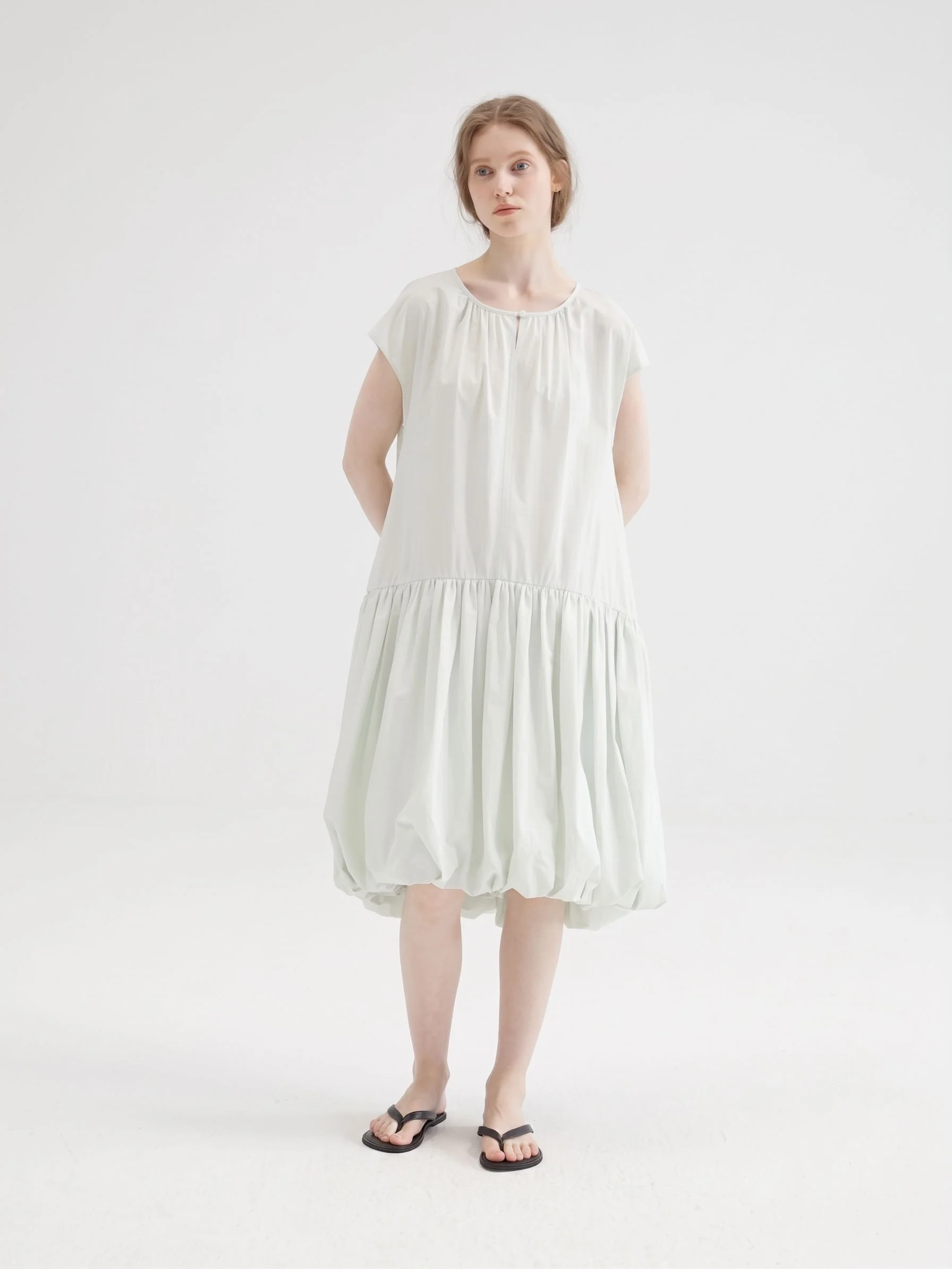 Drop-Waist Bubble Dress - Image 4