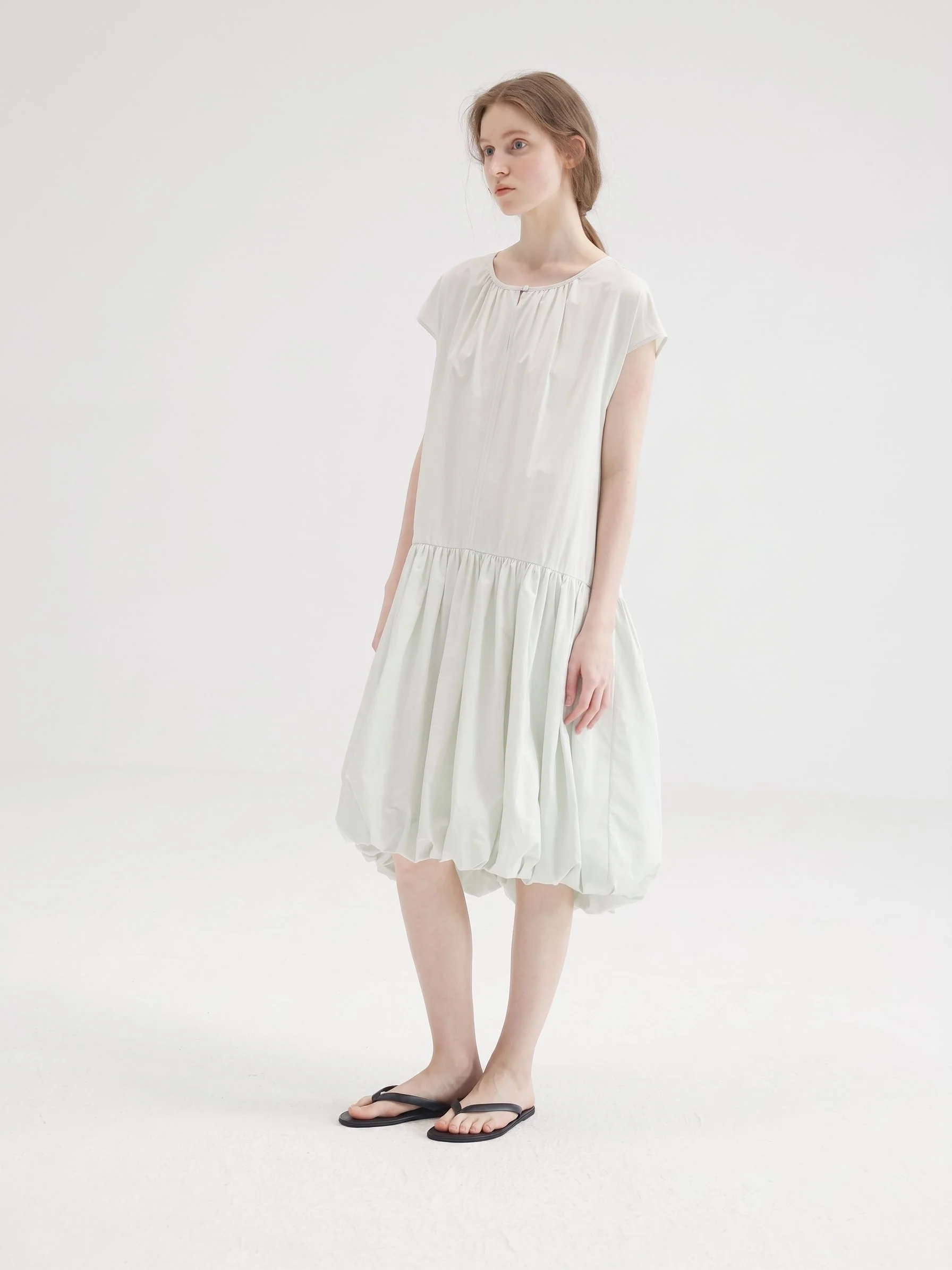 Drop-Waist Bubble Dress - Image 9