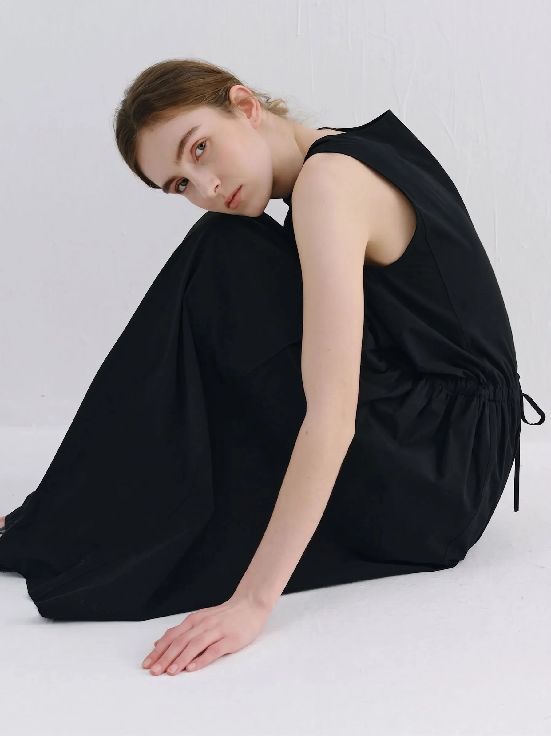 Drop-Waist Midi Dress - Image 5