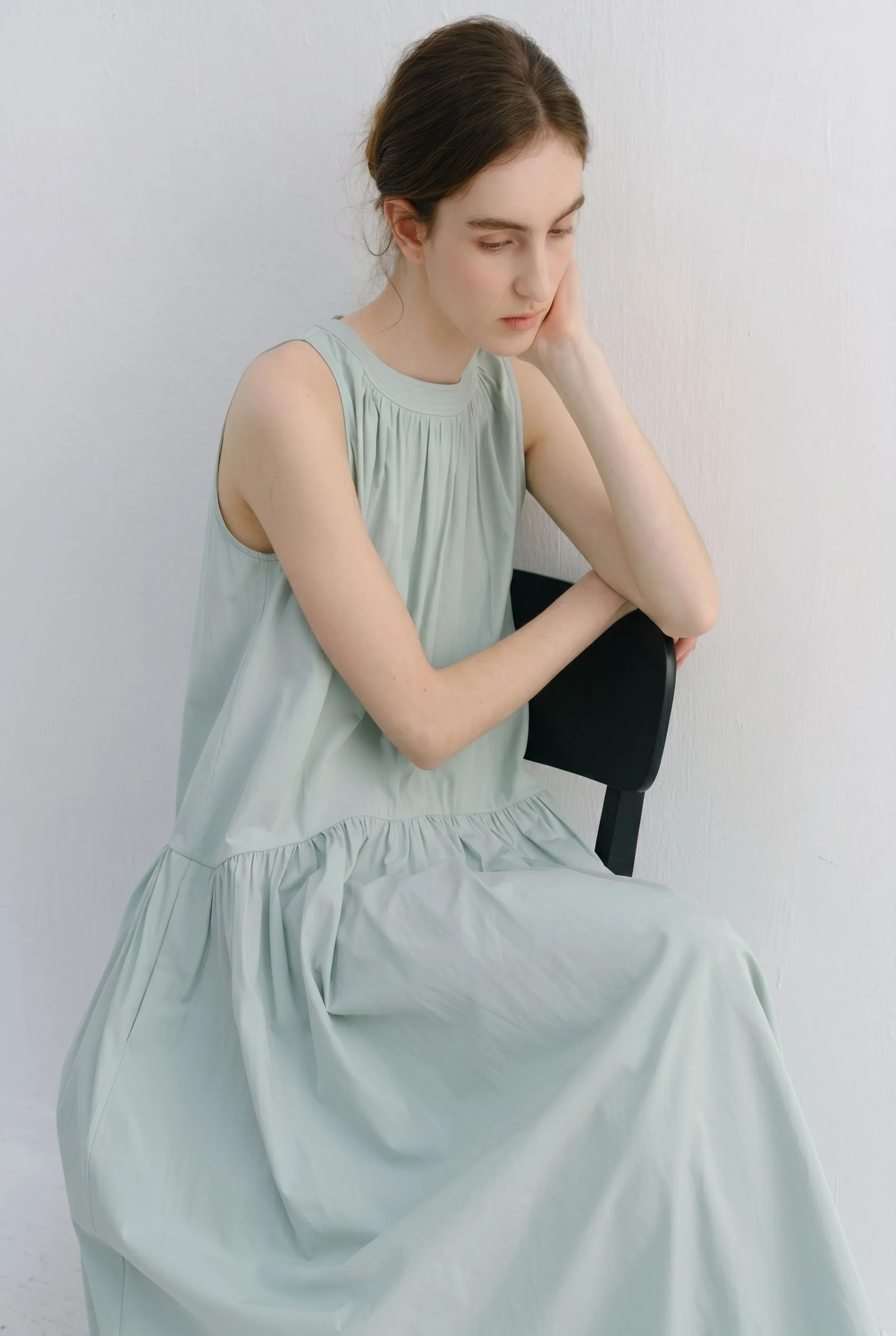Drop-Waist Midi Dress - Image 2