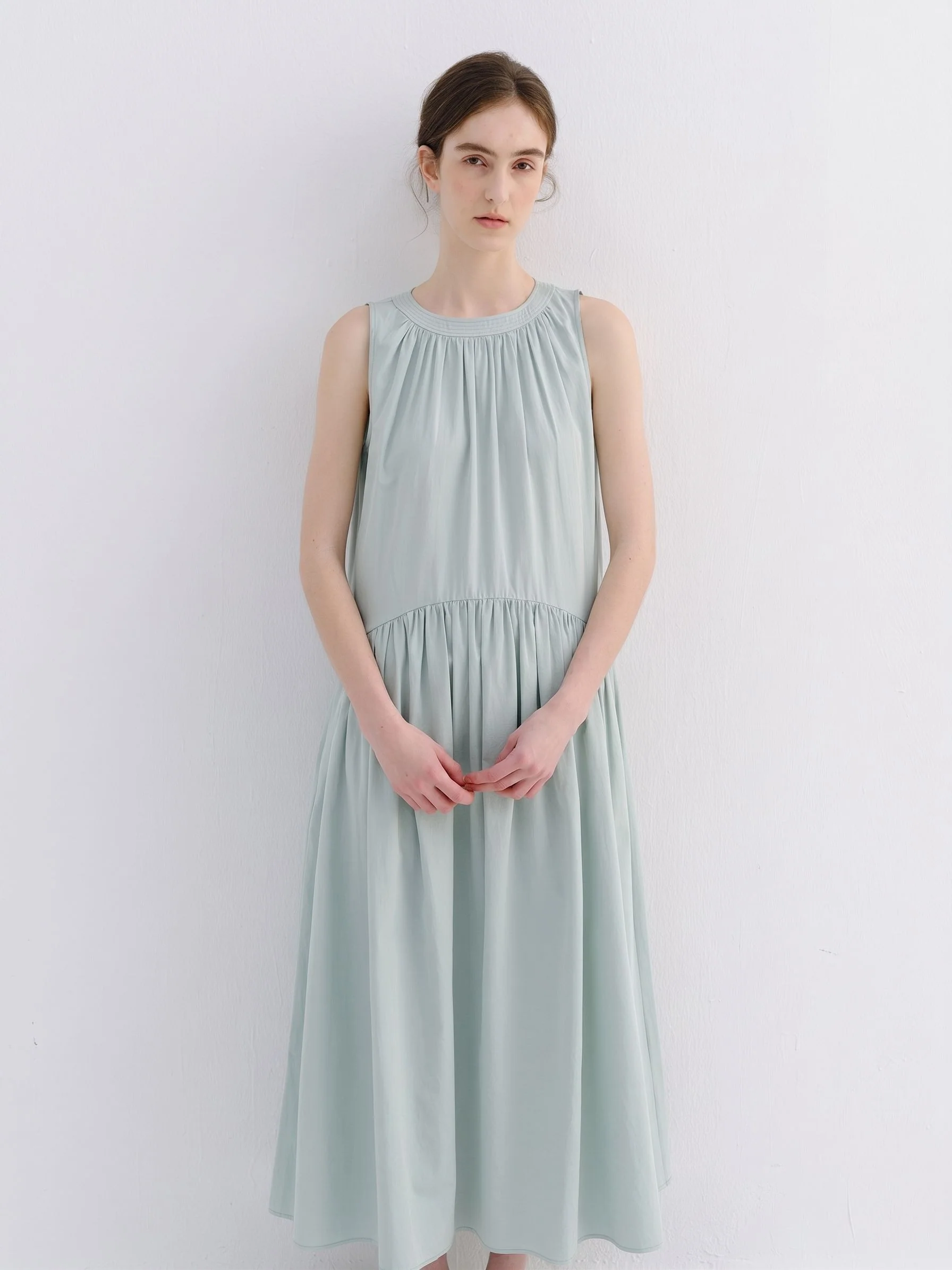 Drop-Waist Midi Dress - Image 5