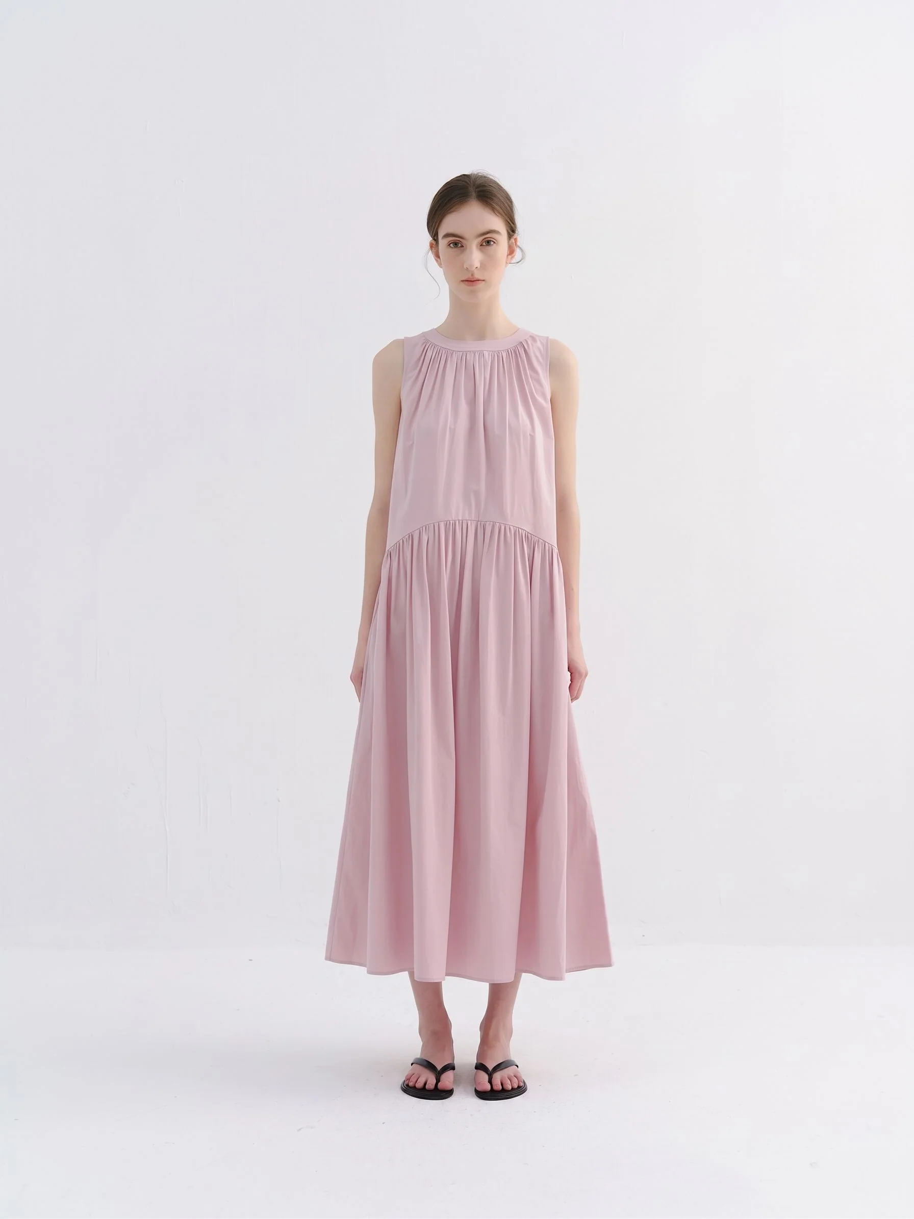 Drop-Waist Midi Dress - Image 8