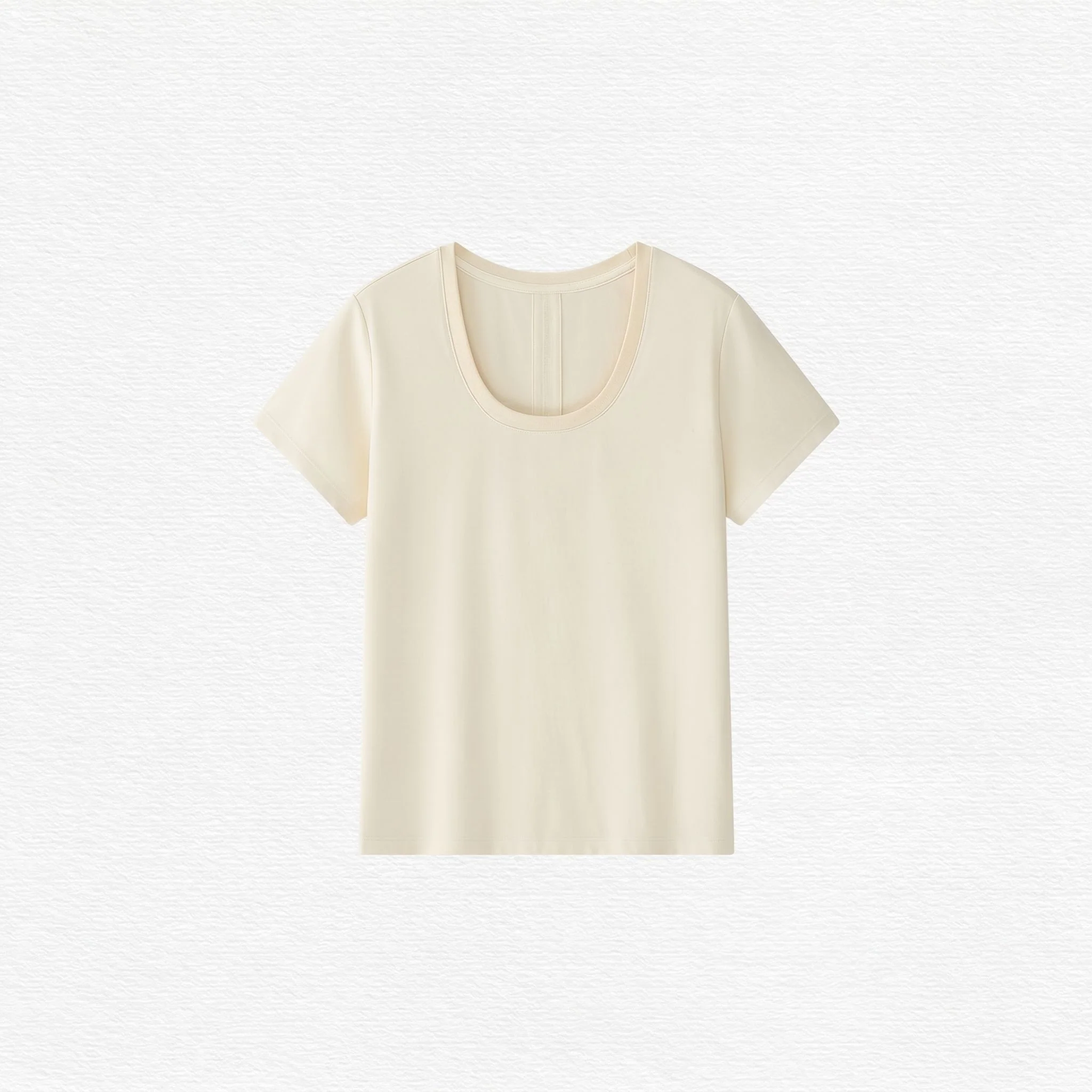Dual-Neckline Tee - Image 12