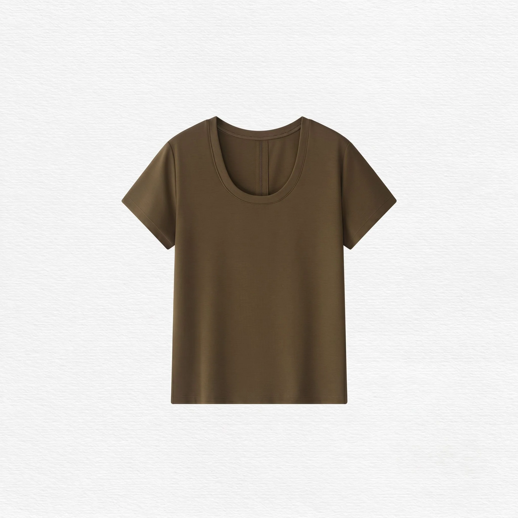Dual-Neckline Tee - Image 14