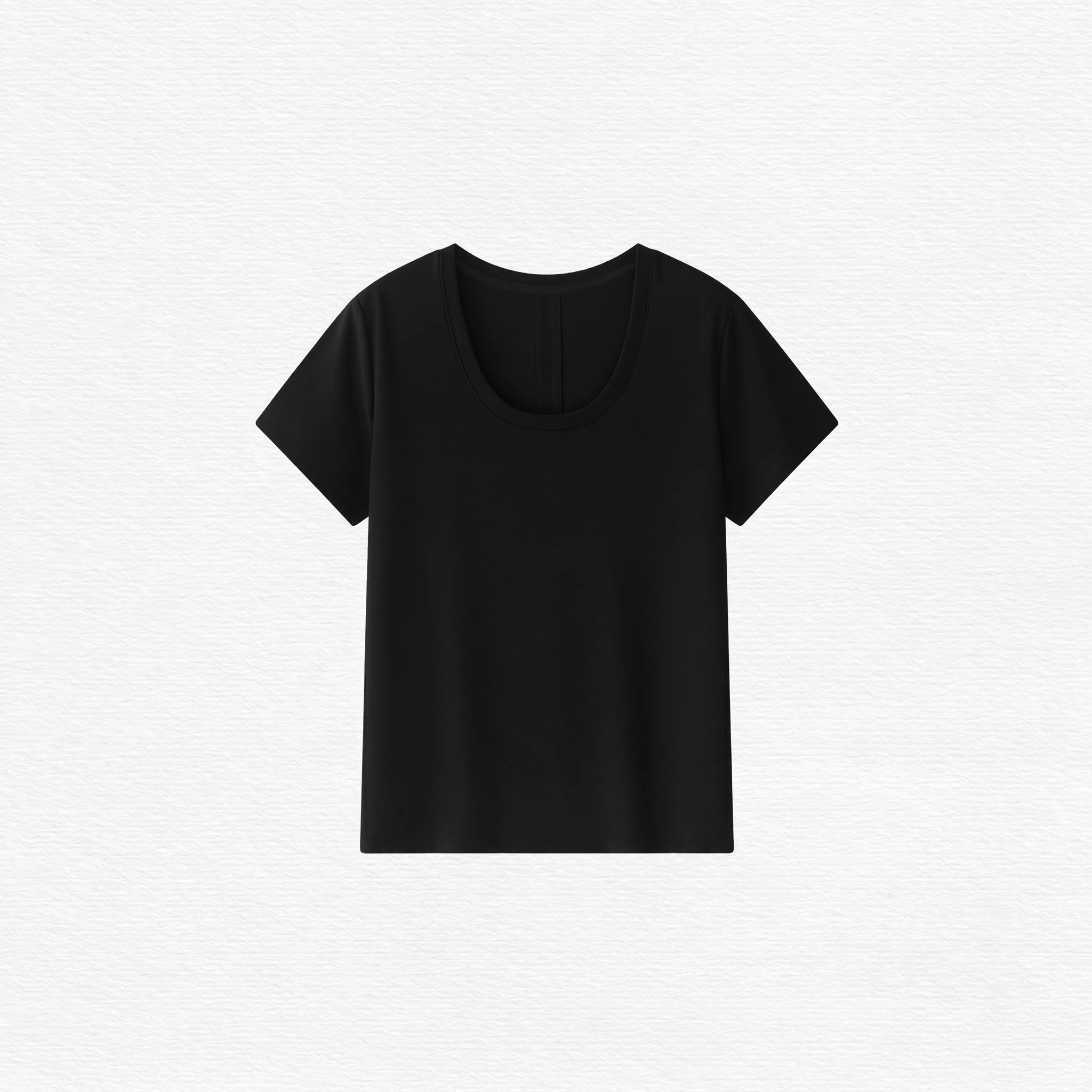 Dual-Neckline Tee - Image 16
