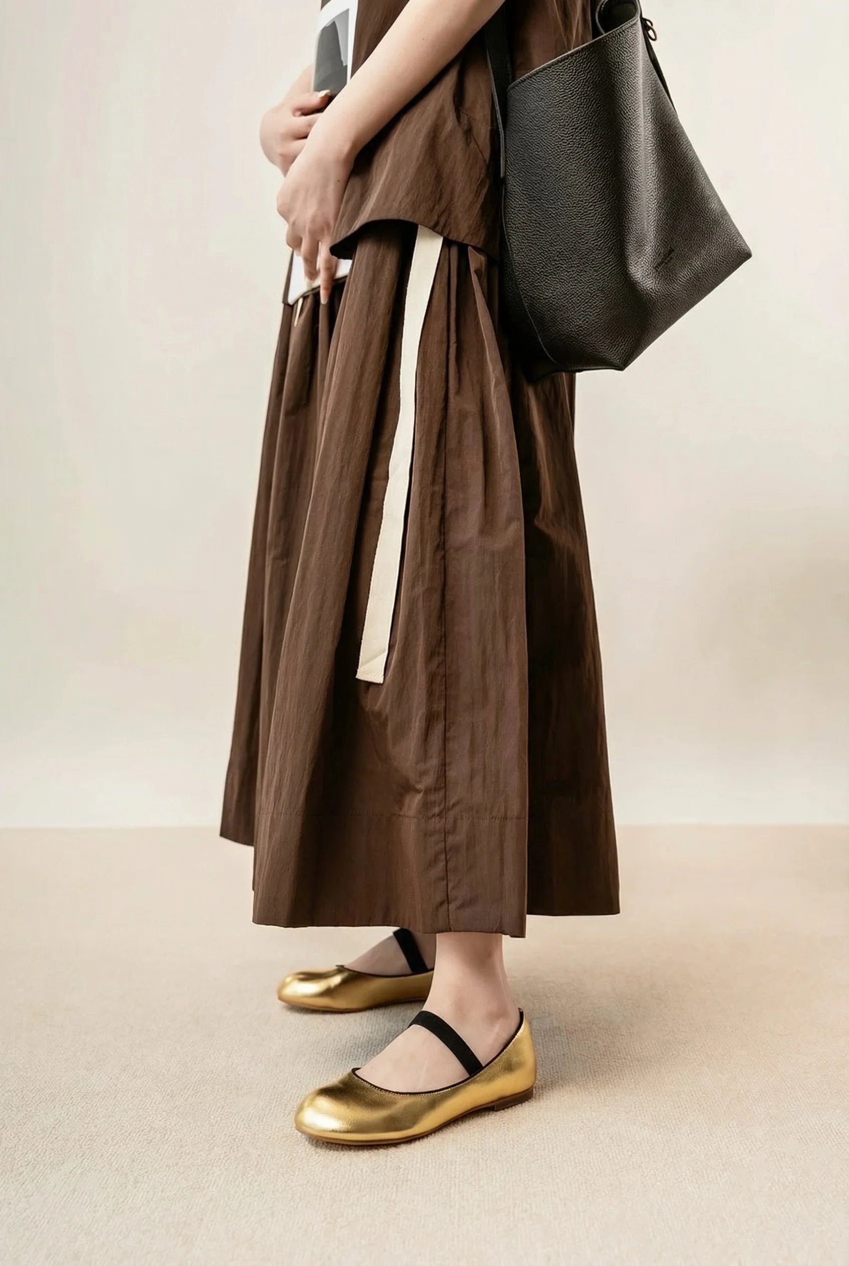 Egyptian Gold Ballet Flats - Image 7