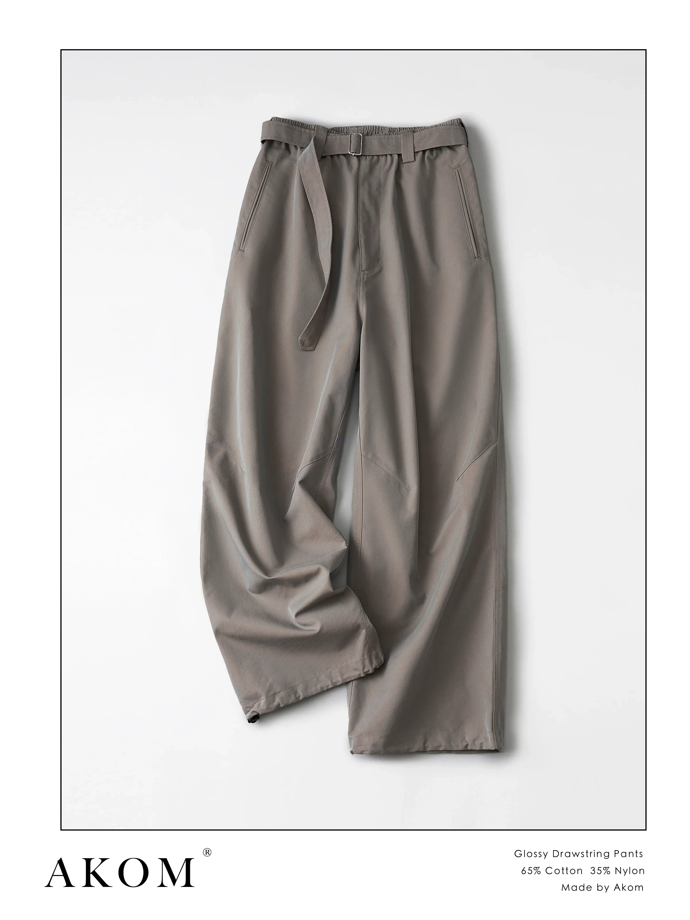 Elastic-Waist Wide-Leg Trousers - Image 7