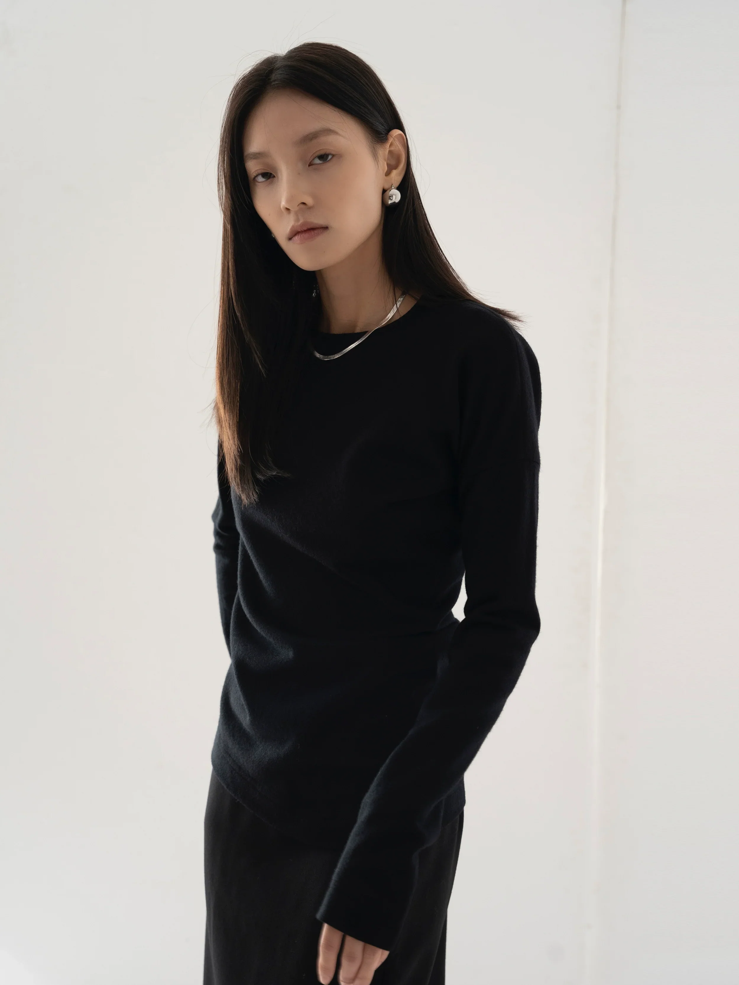 Elegant Wool Knit Dress - Image 3