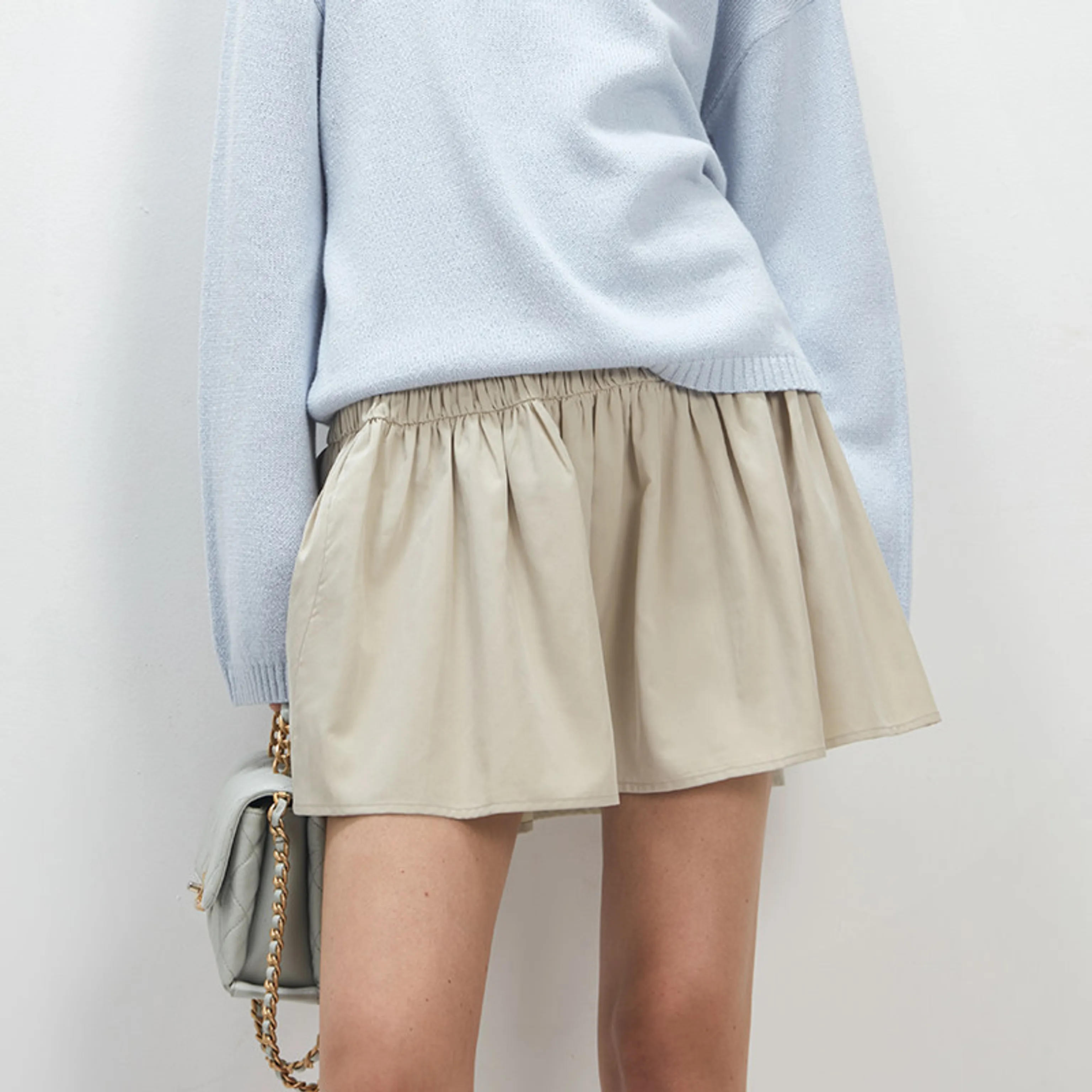 ELLIE Pleated A-Line Mini Skirt - Image 6