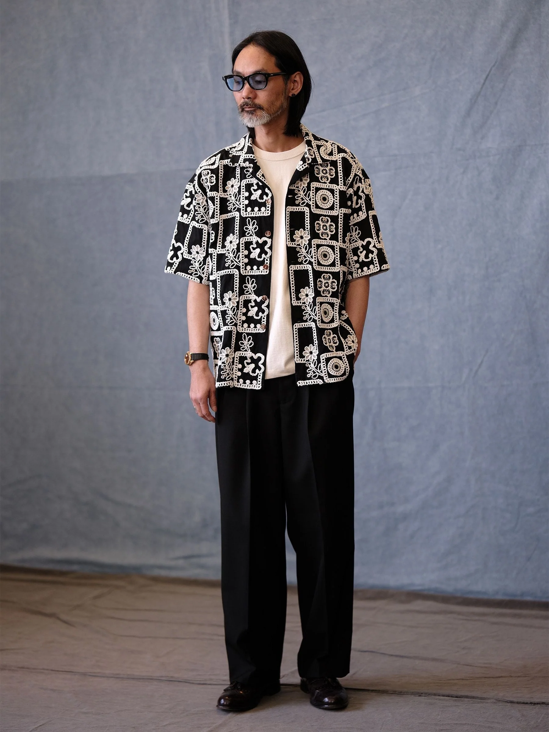 Embroidered Camp Shirt - Image 2