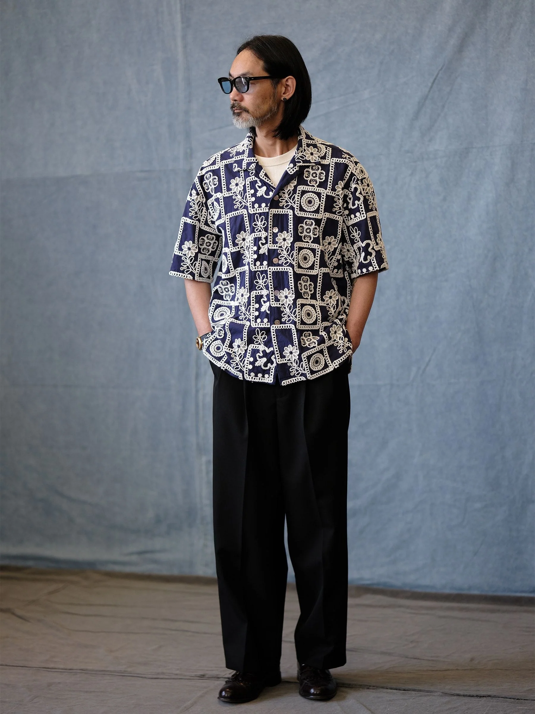 Embroidered Camp Shirt - Image 3
