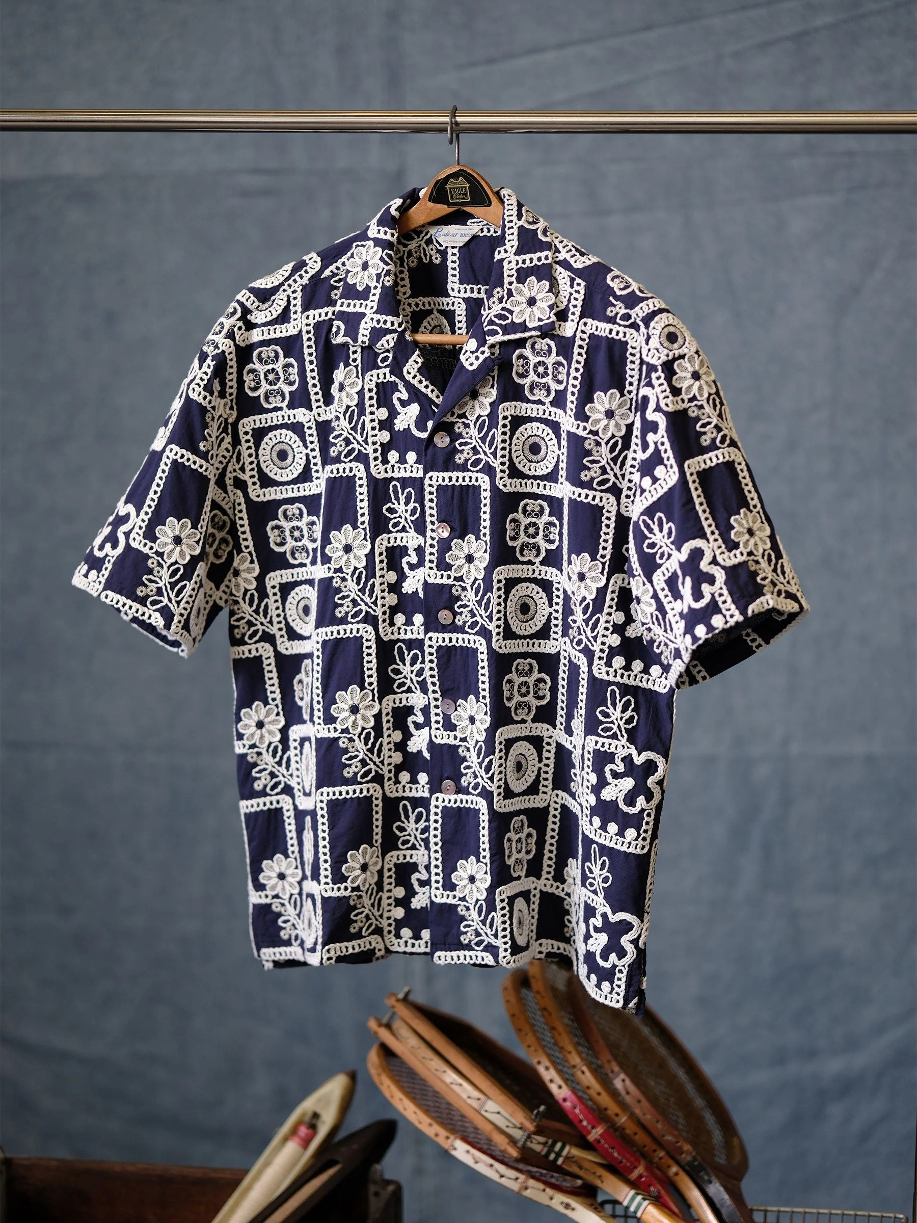 Embroidered Camp Shirt - Image 4