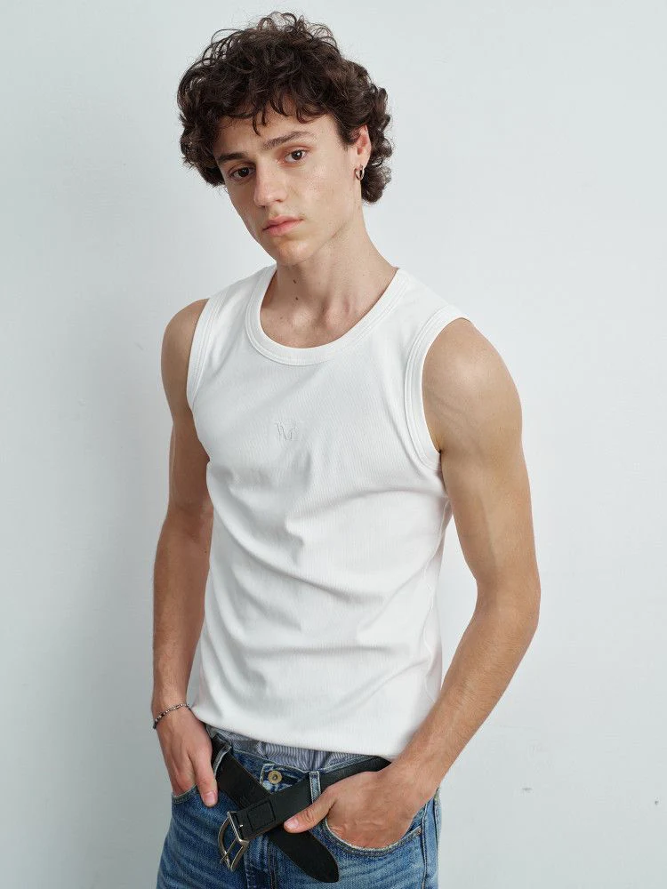 Embroidered Crew Tank - Image 2