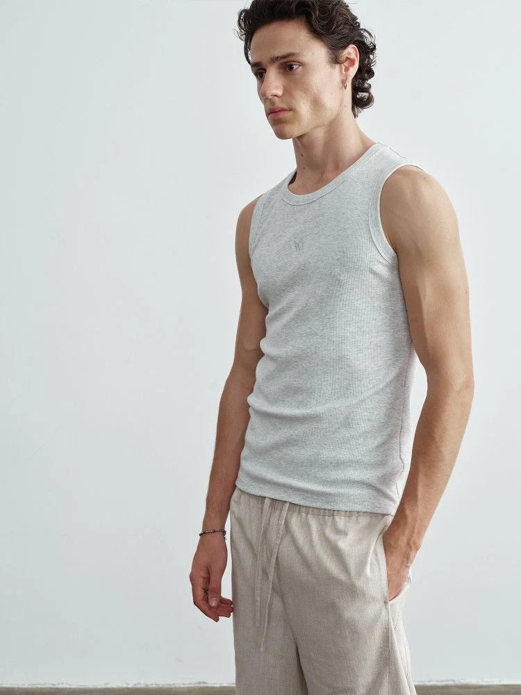 Embroidered Crew Tank - Image 4