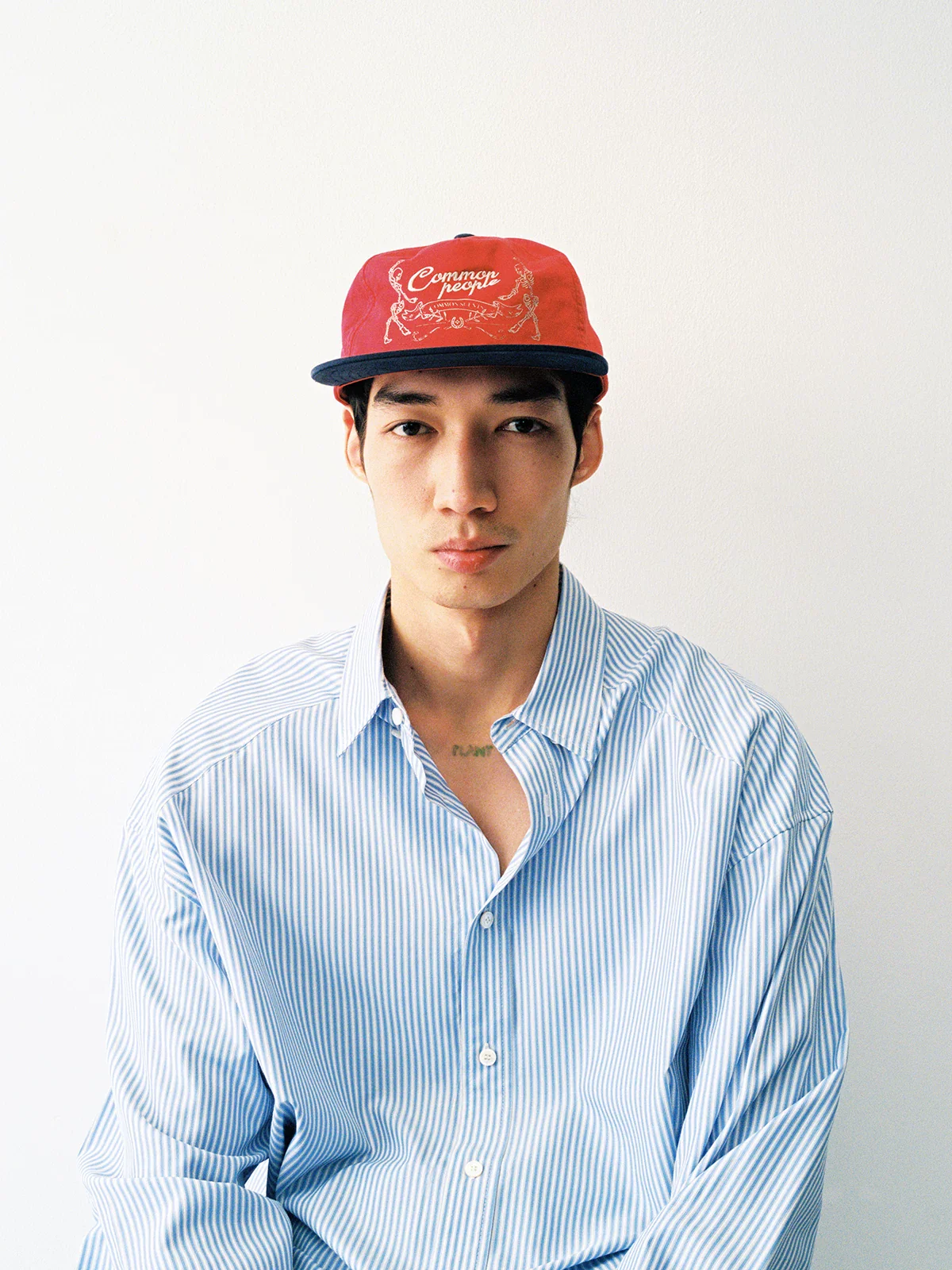 Embroidered Flat-Brim Cap - Image 2