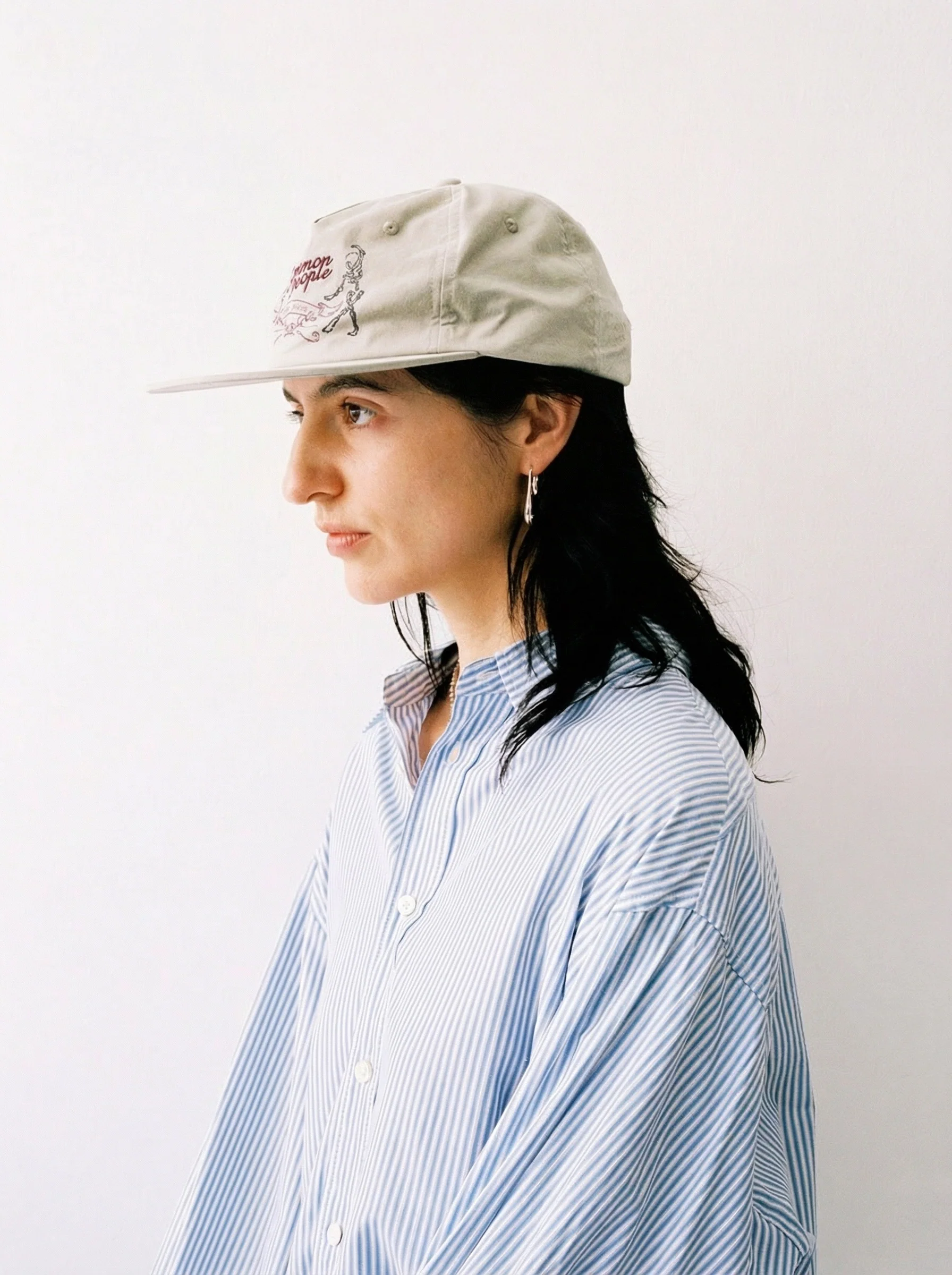 Embroidered Flat-Brim Cap - Image 9