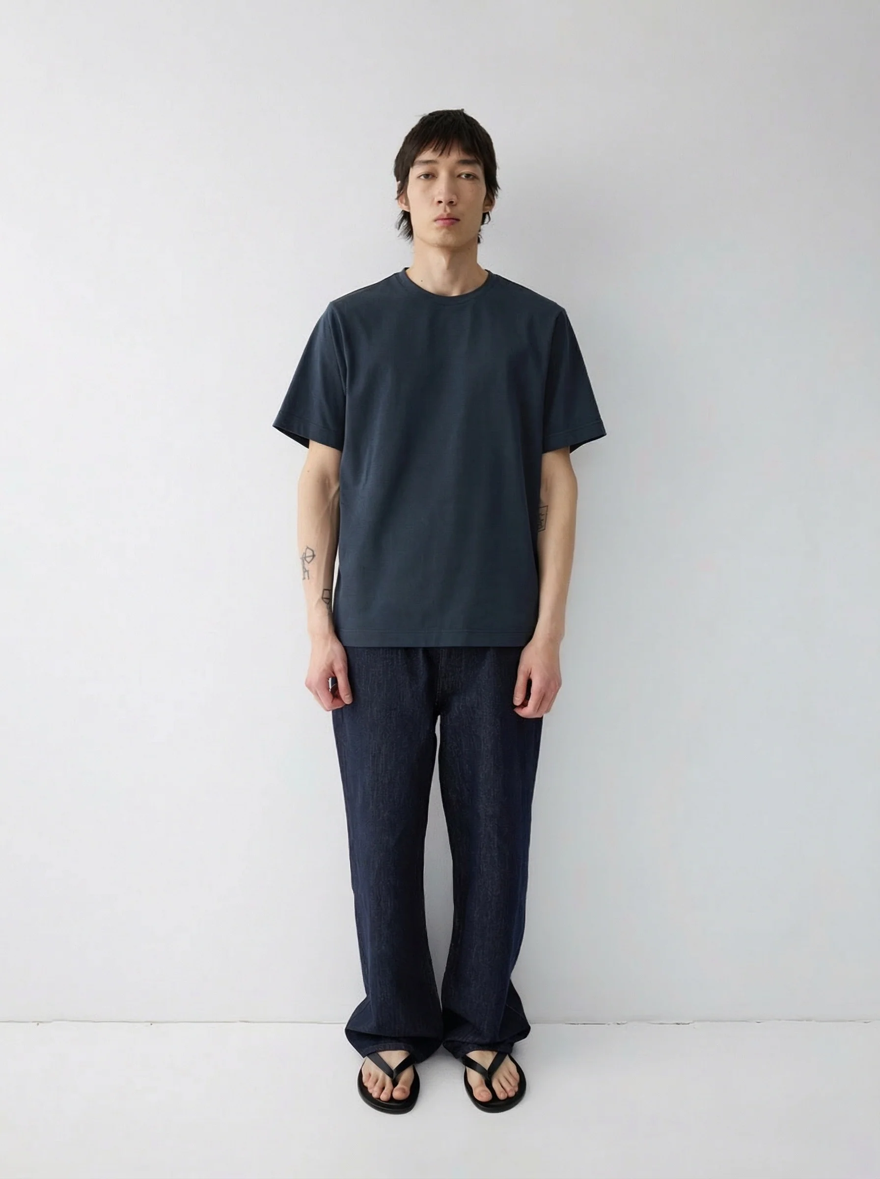 Embroidered Hem Tee - Image 4
