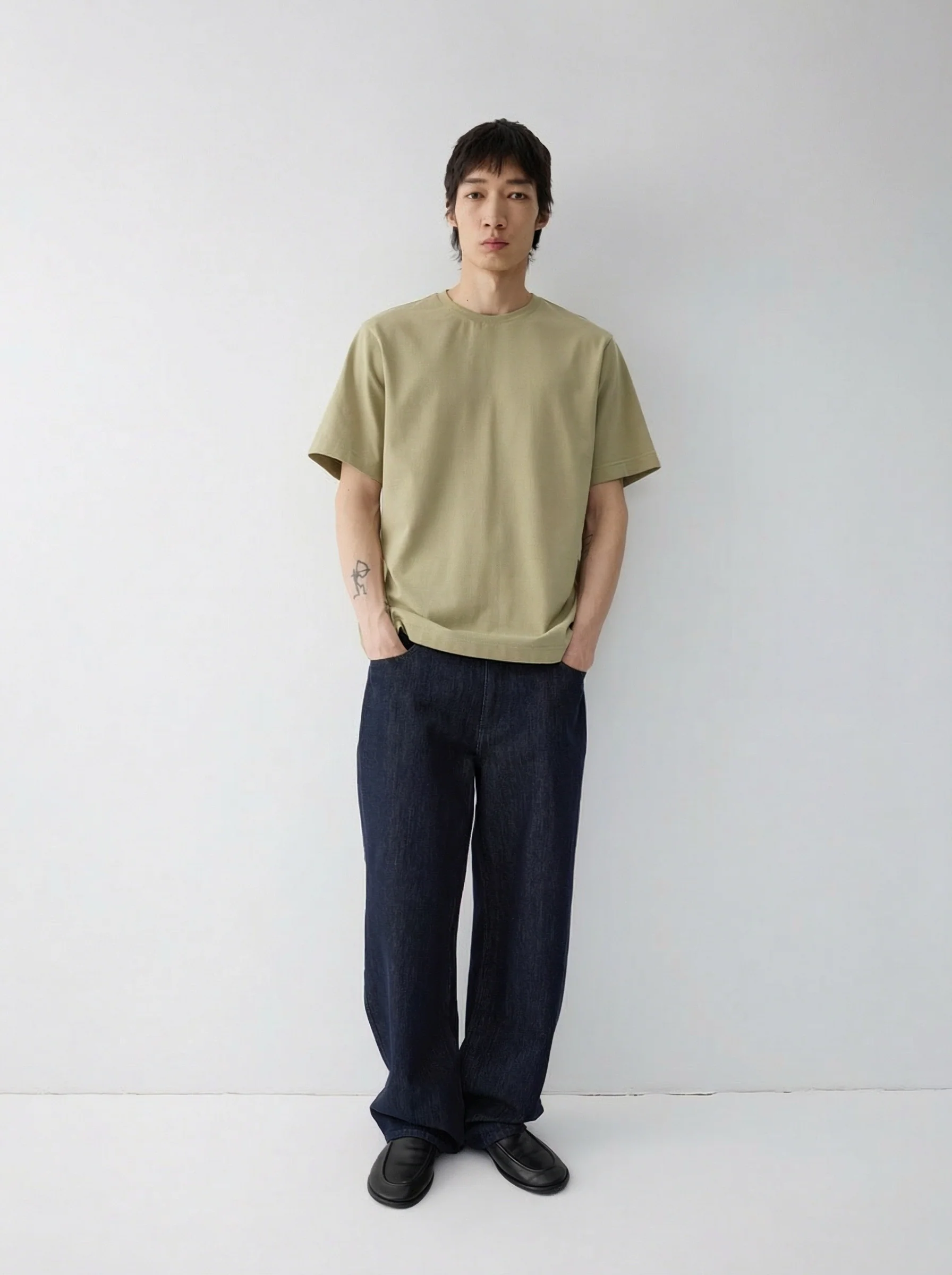 Embroidered Hem Tee - Image 5